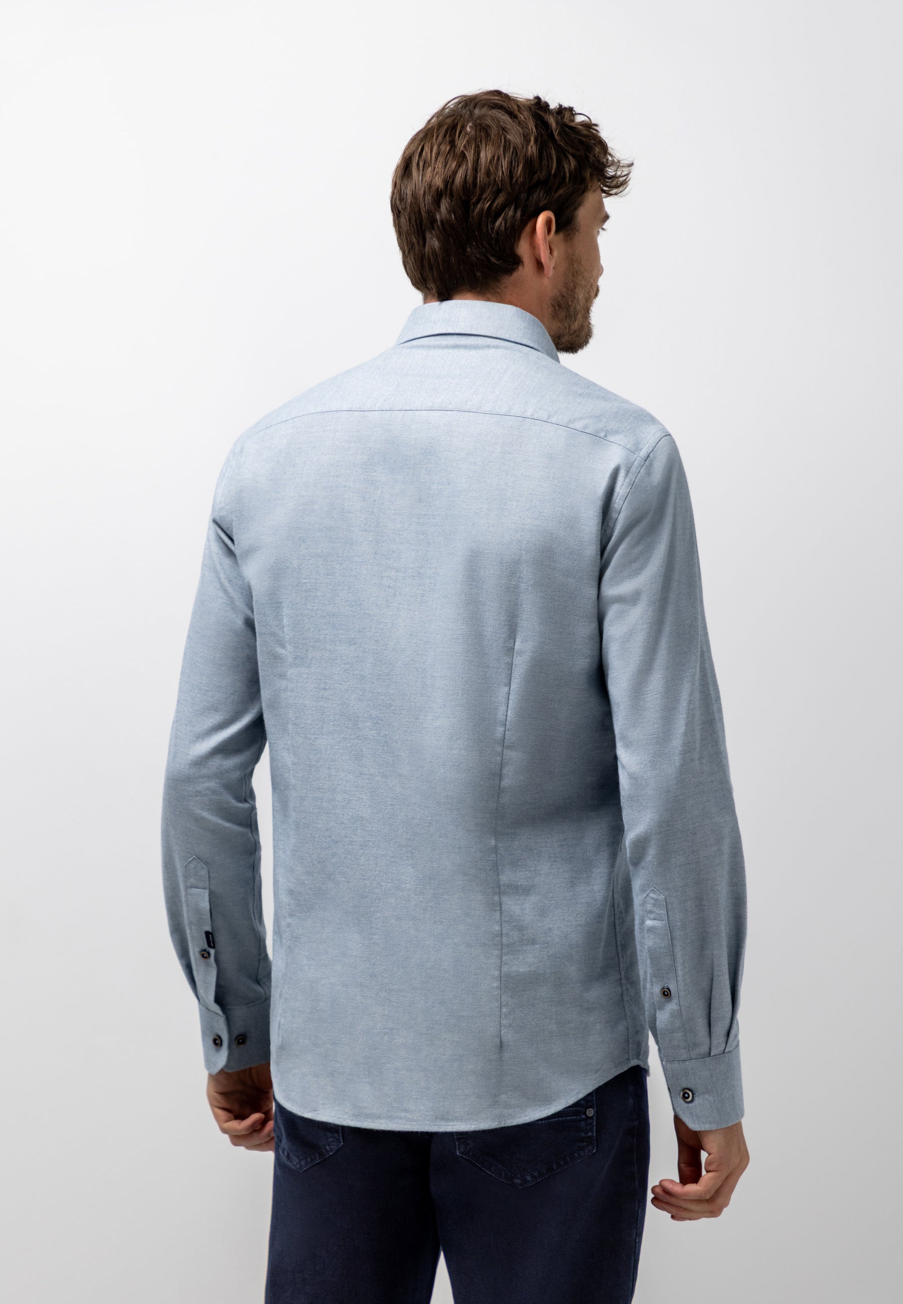 Chemise en coton sergé