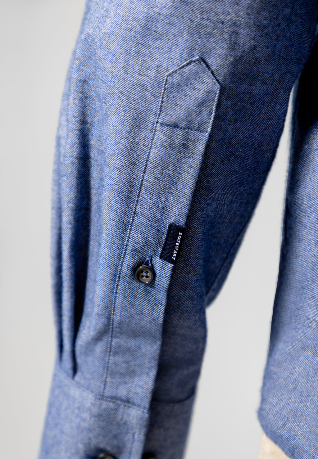 Chemise en coton sergé
