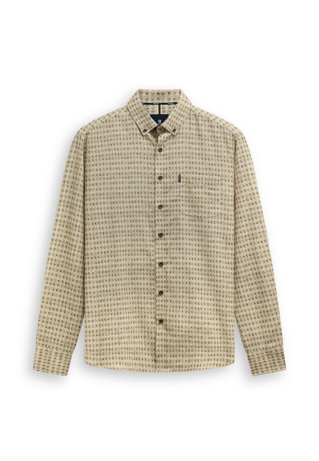 Chemise en twill brossé