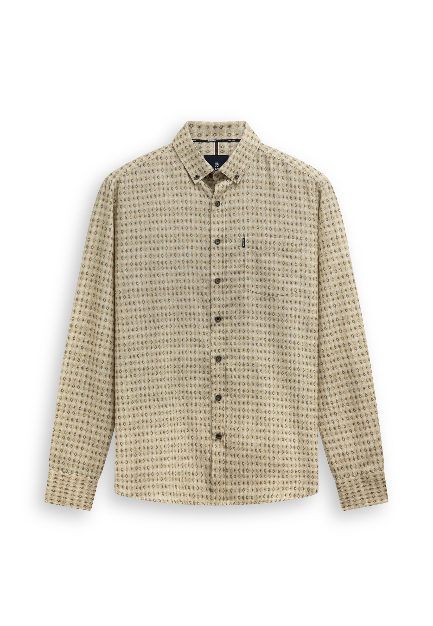 Chemise en twill brossé