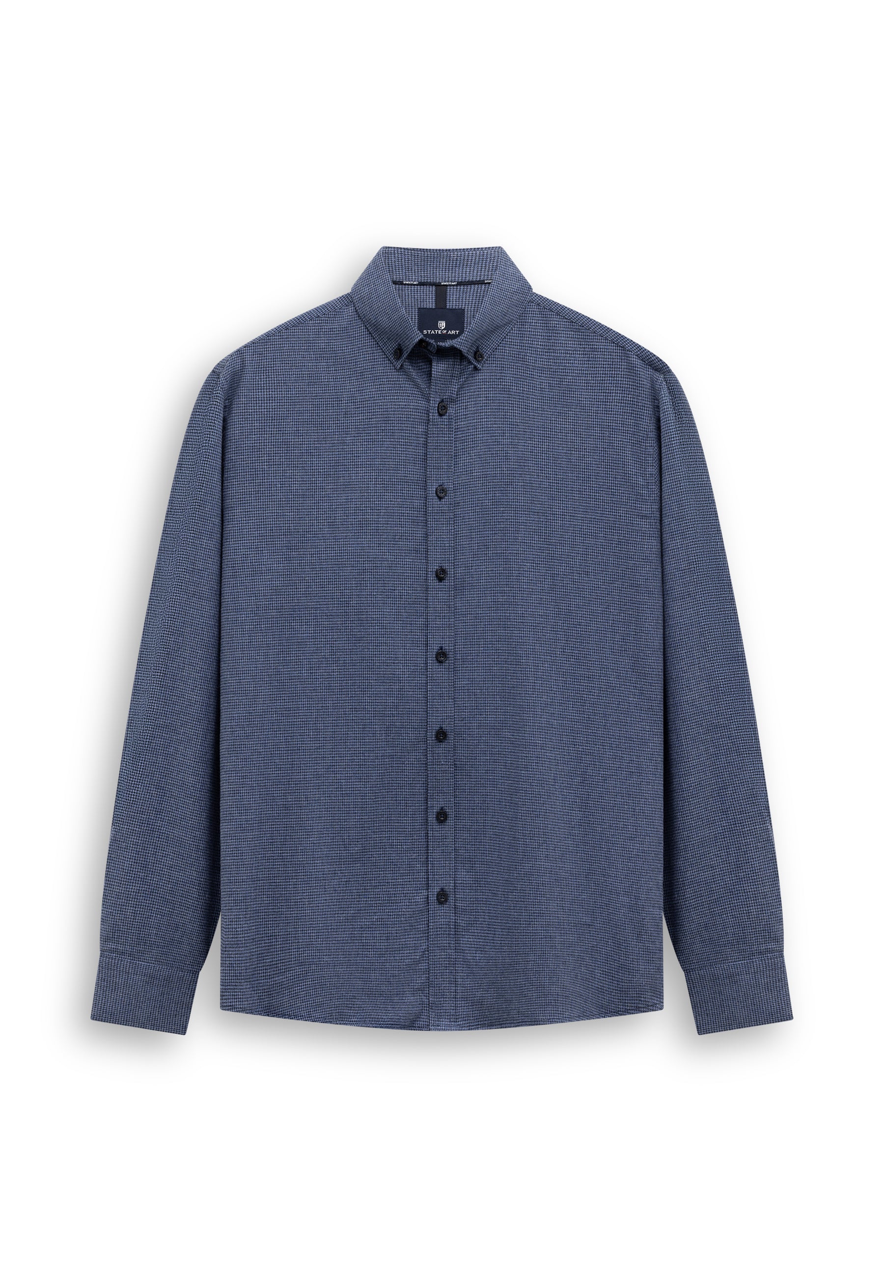 Chemise à motif pied-de-poule