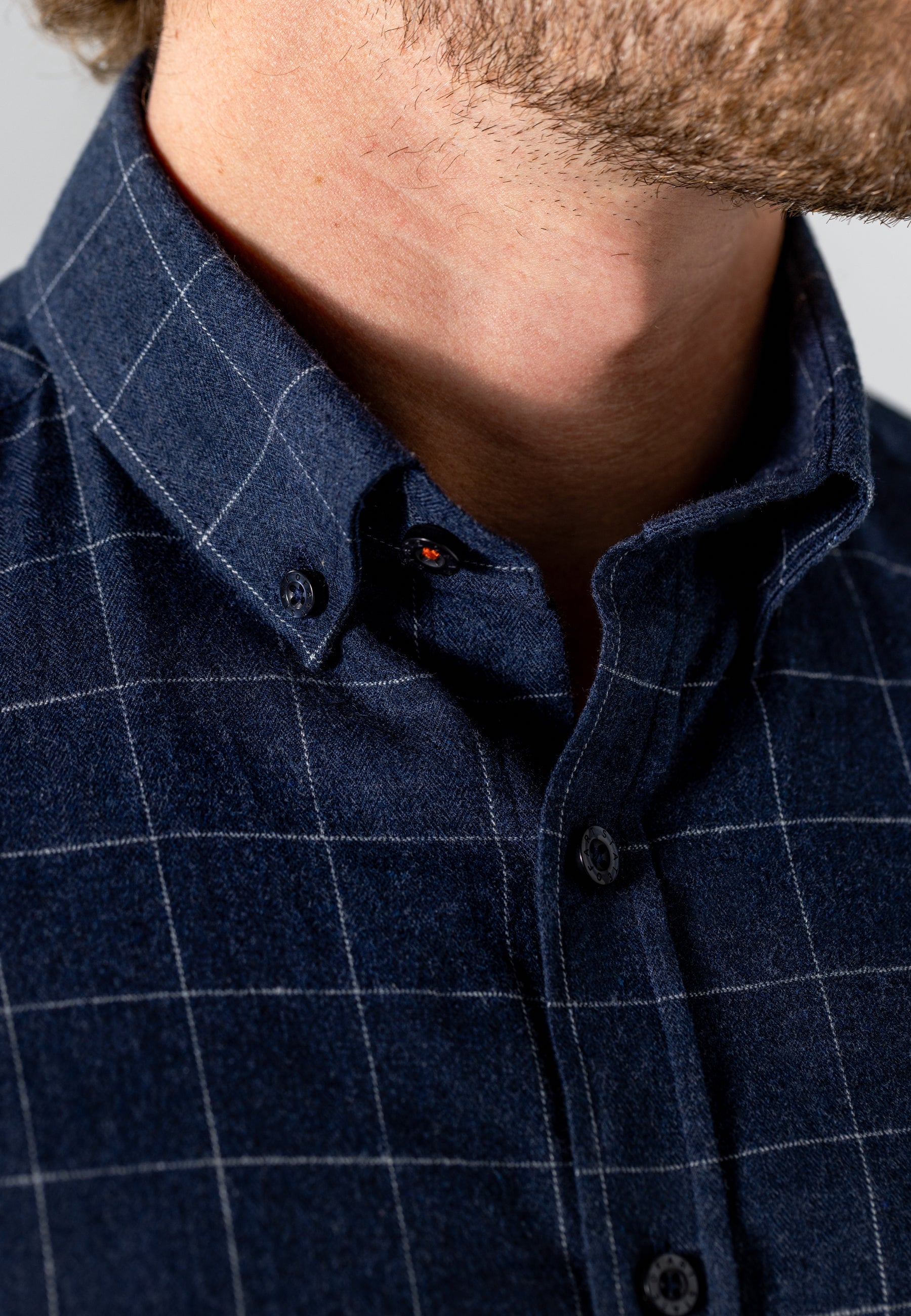 Chemise à motif à carreaux