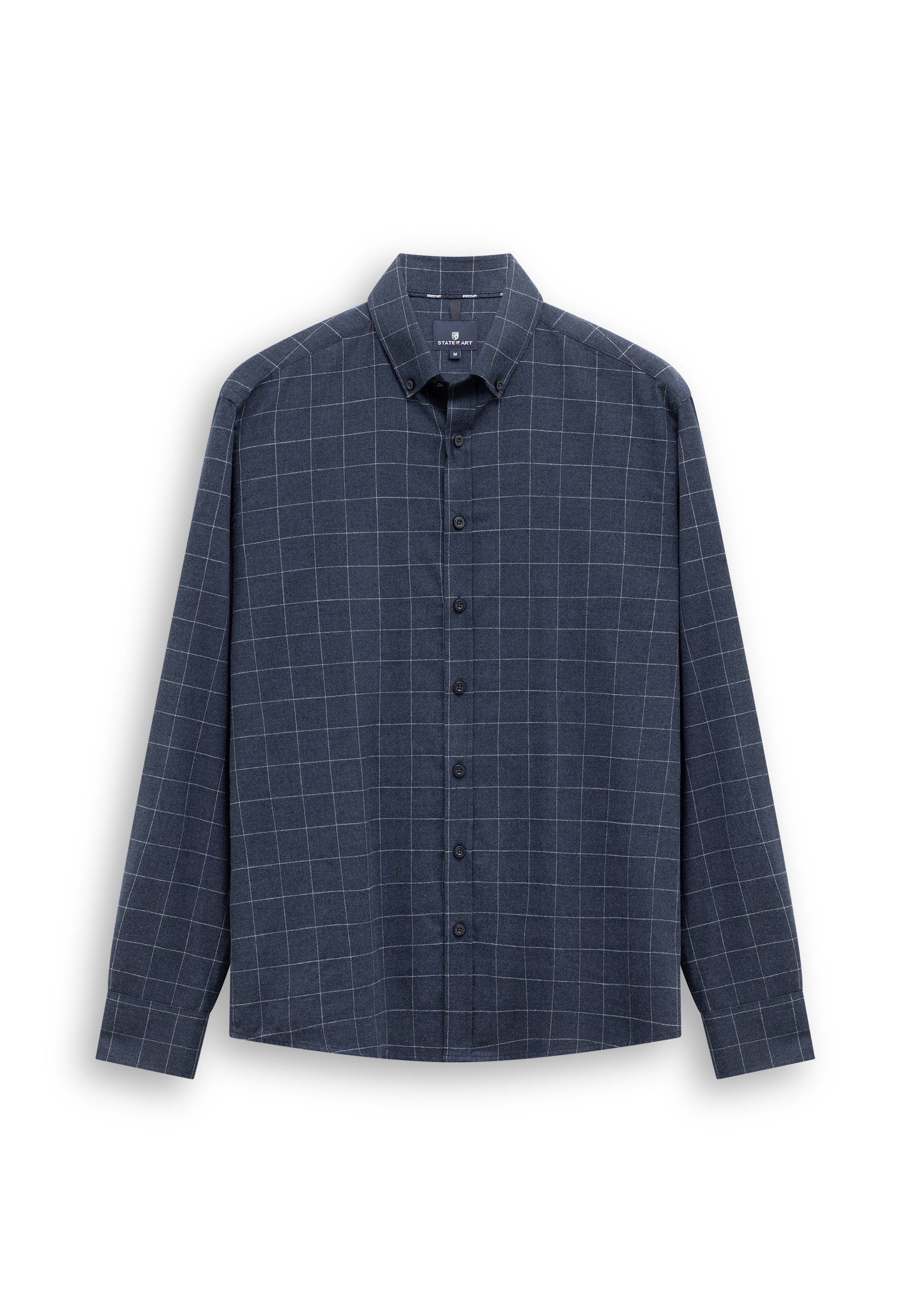 Chemise à motif à carreaux