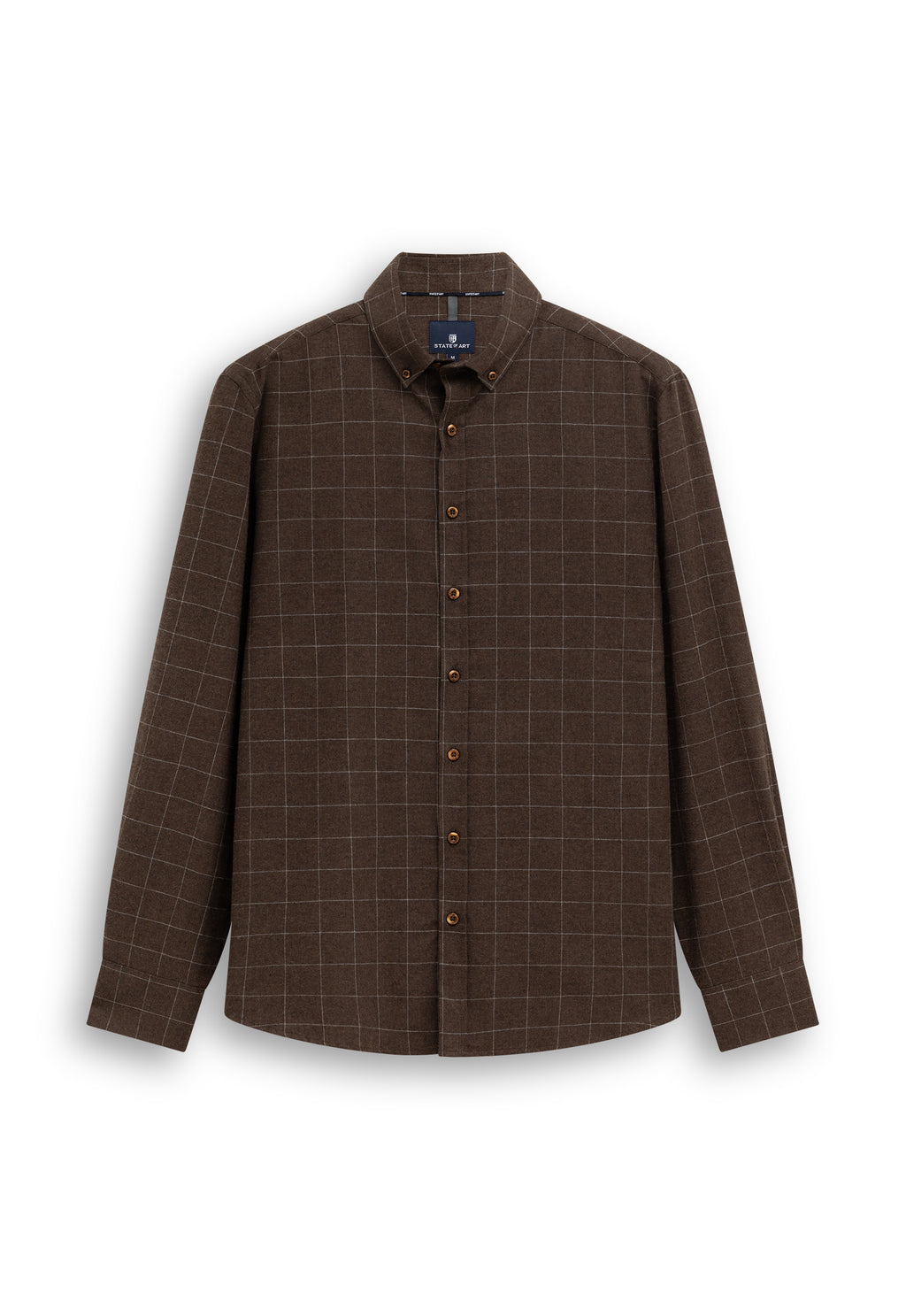 Chemise à motif à carreaux