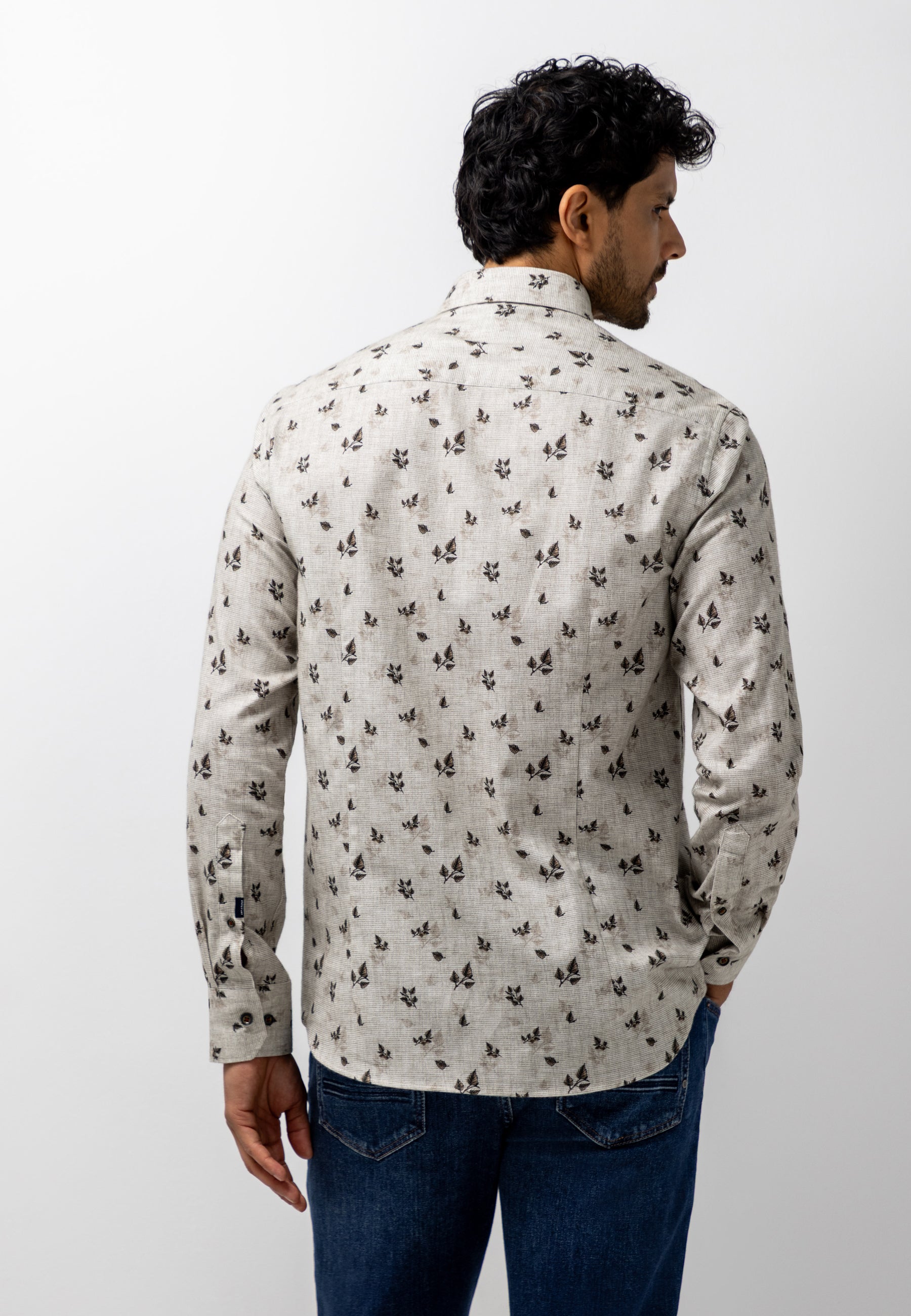 Chemise en twill de flanelle
