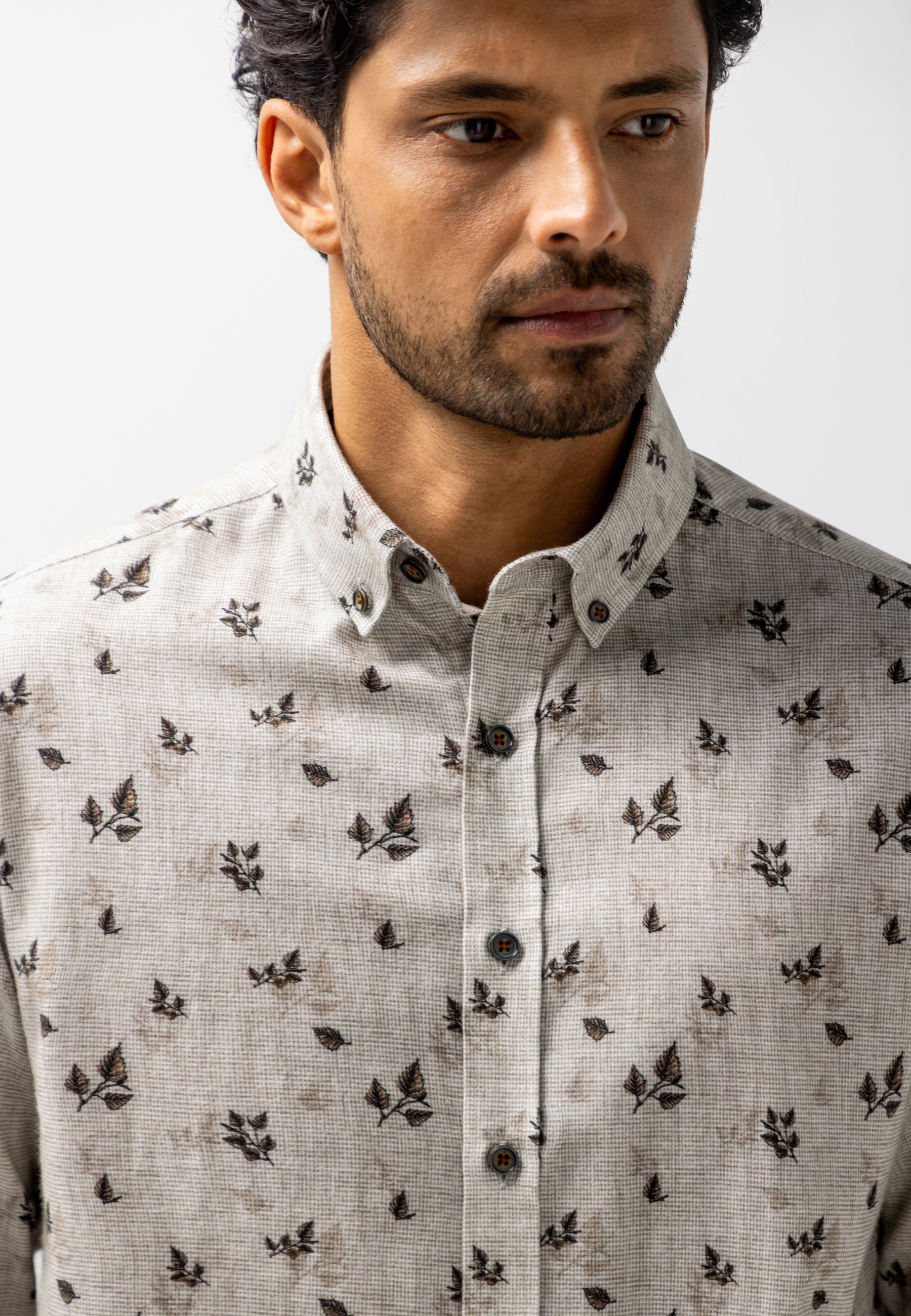 Chemise en twill de flanelle