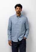 Chemise à imprimé géométrique
