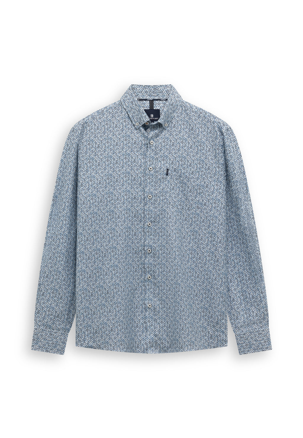 Chemise à imprimé géométrique