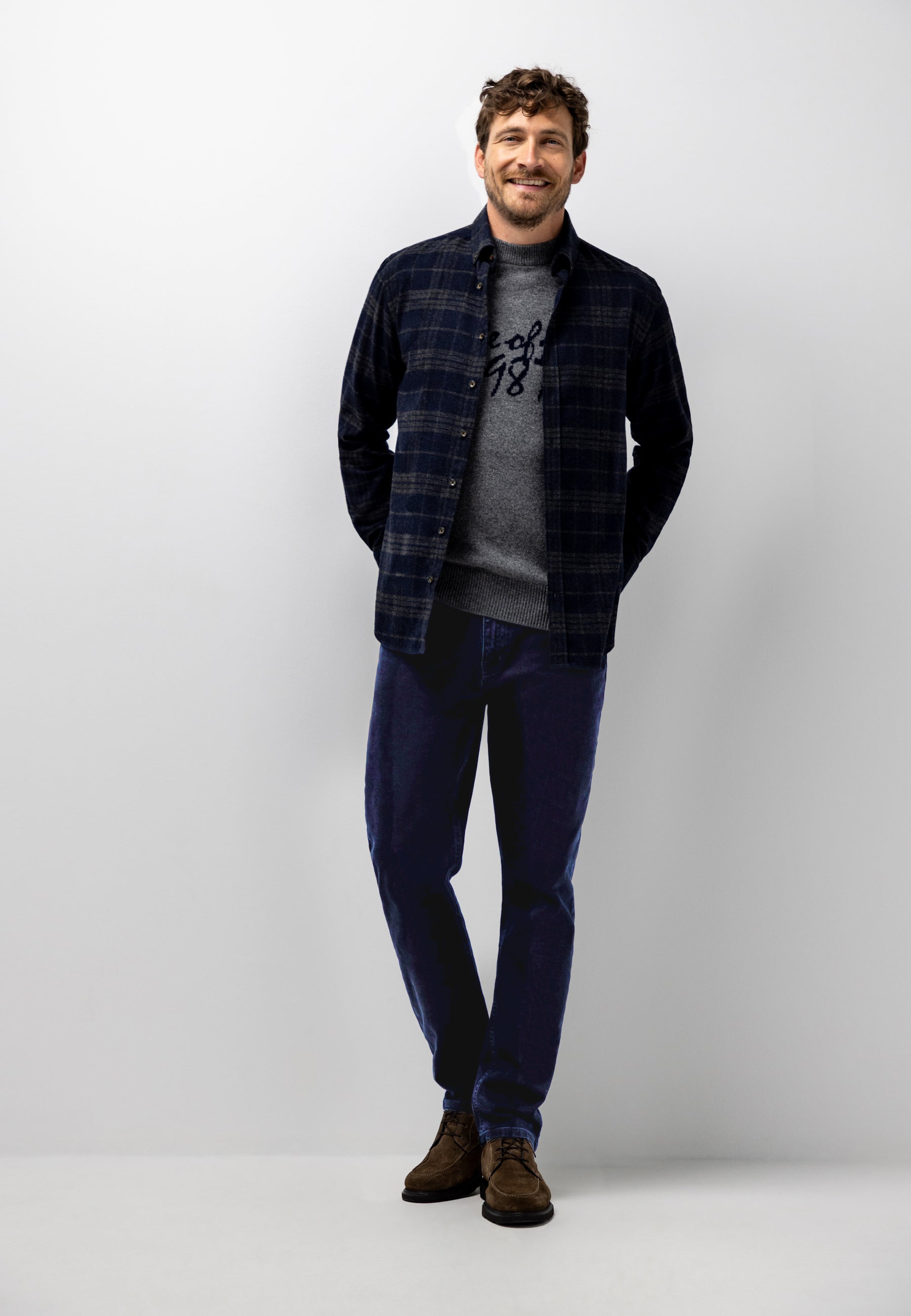 Chemise à carreaux