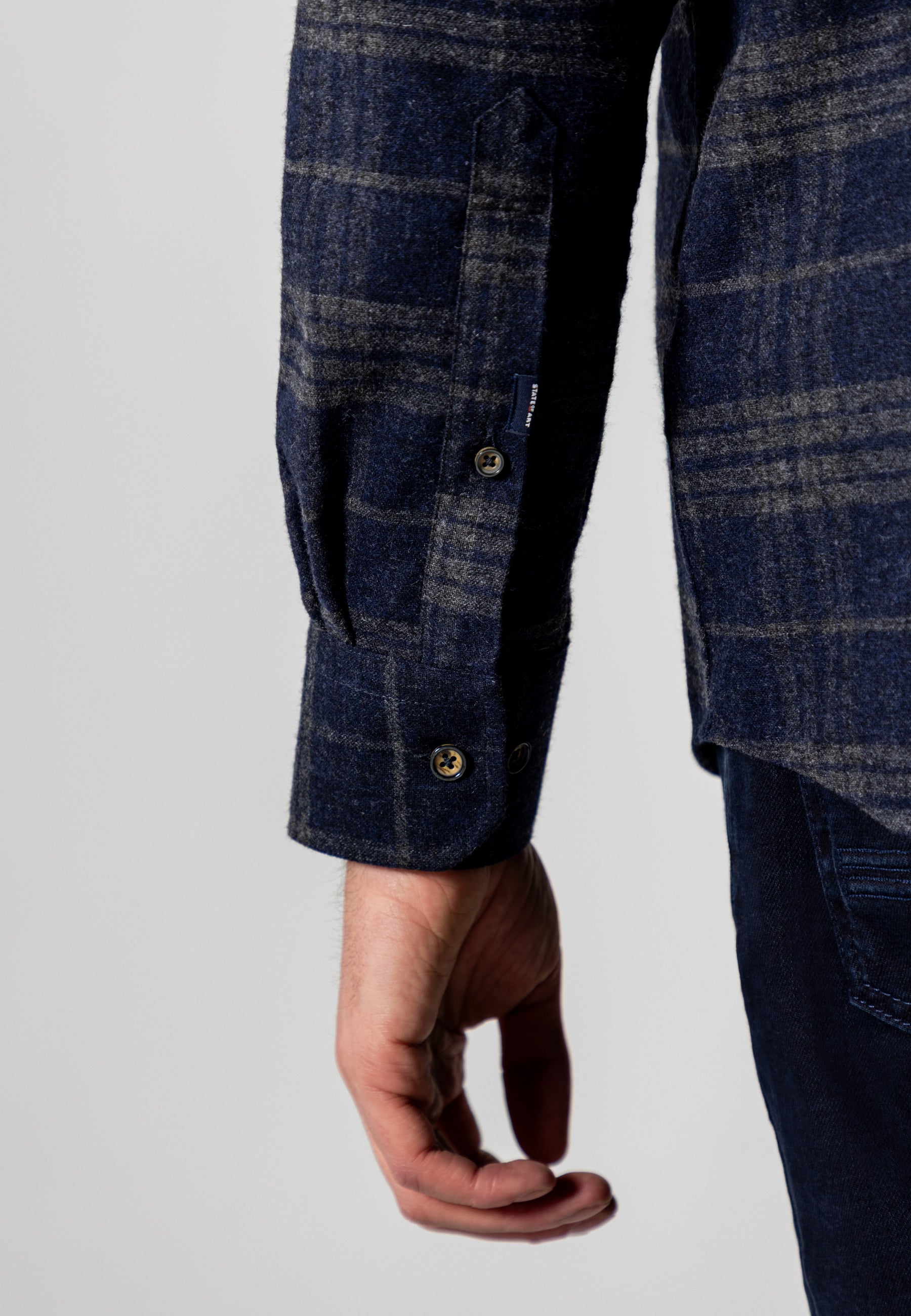 Chemise à carreaux