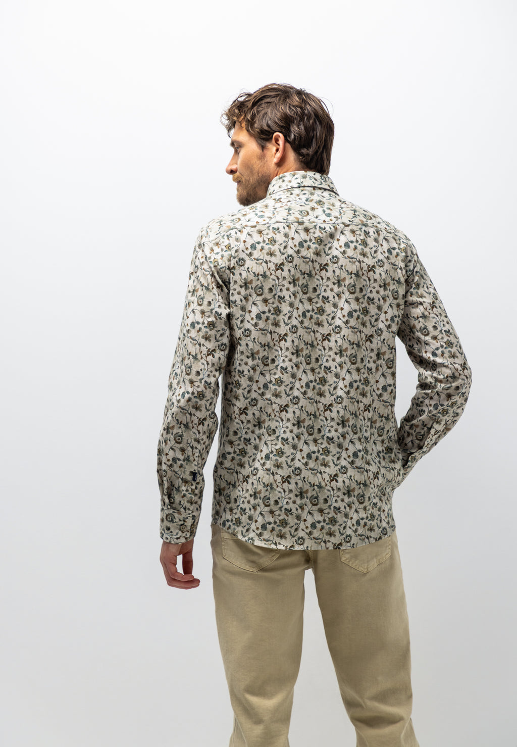 Chemise en twill de coton