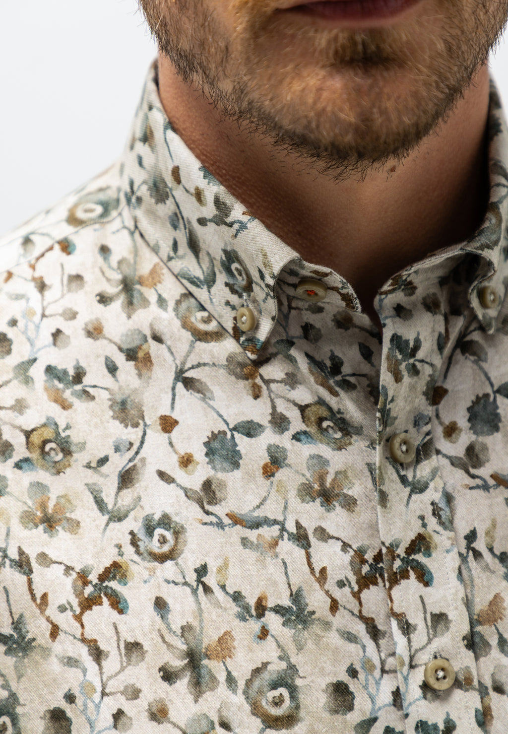 Chemise en twill de coton