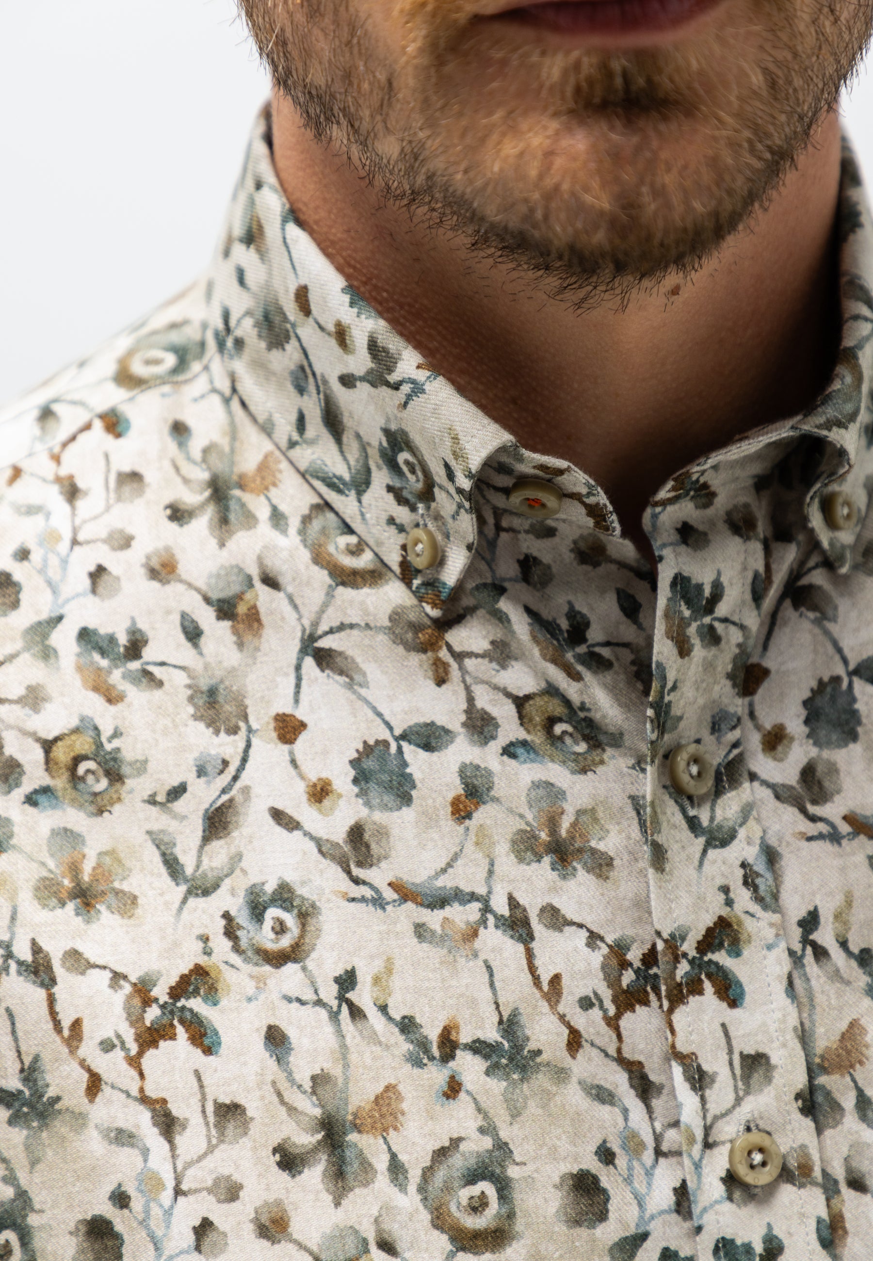 Chemise en twill de coton
