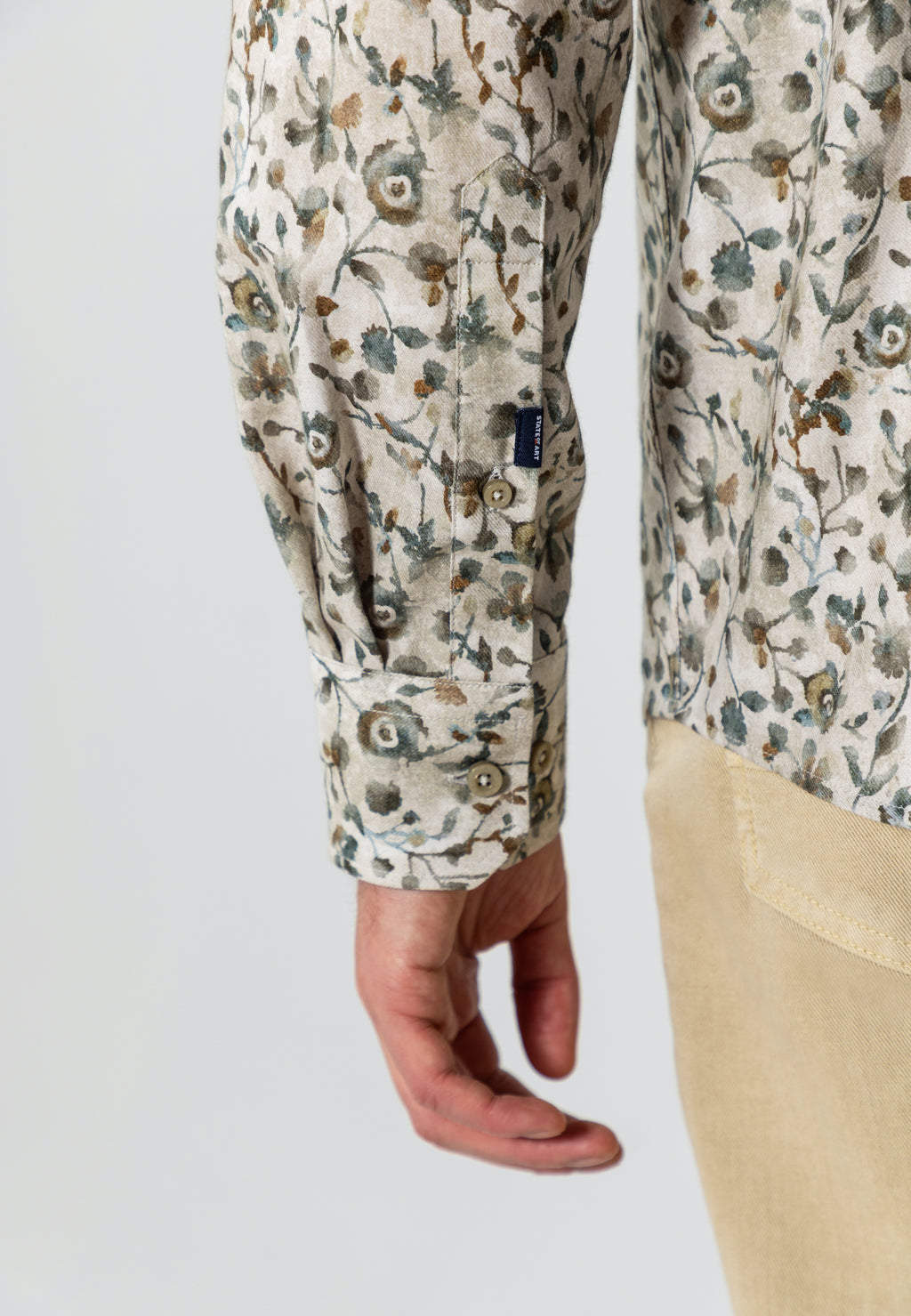 Chemise en twill de coton