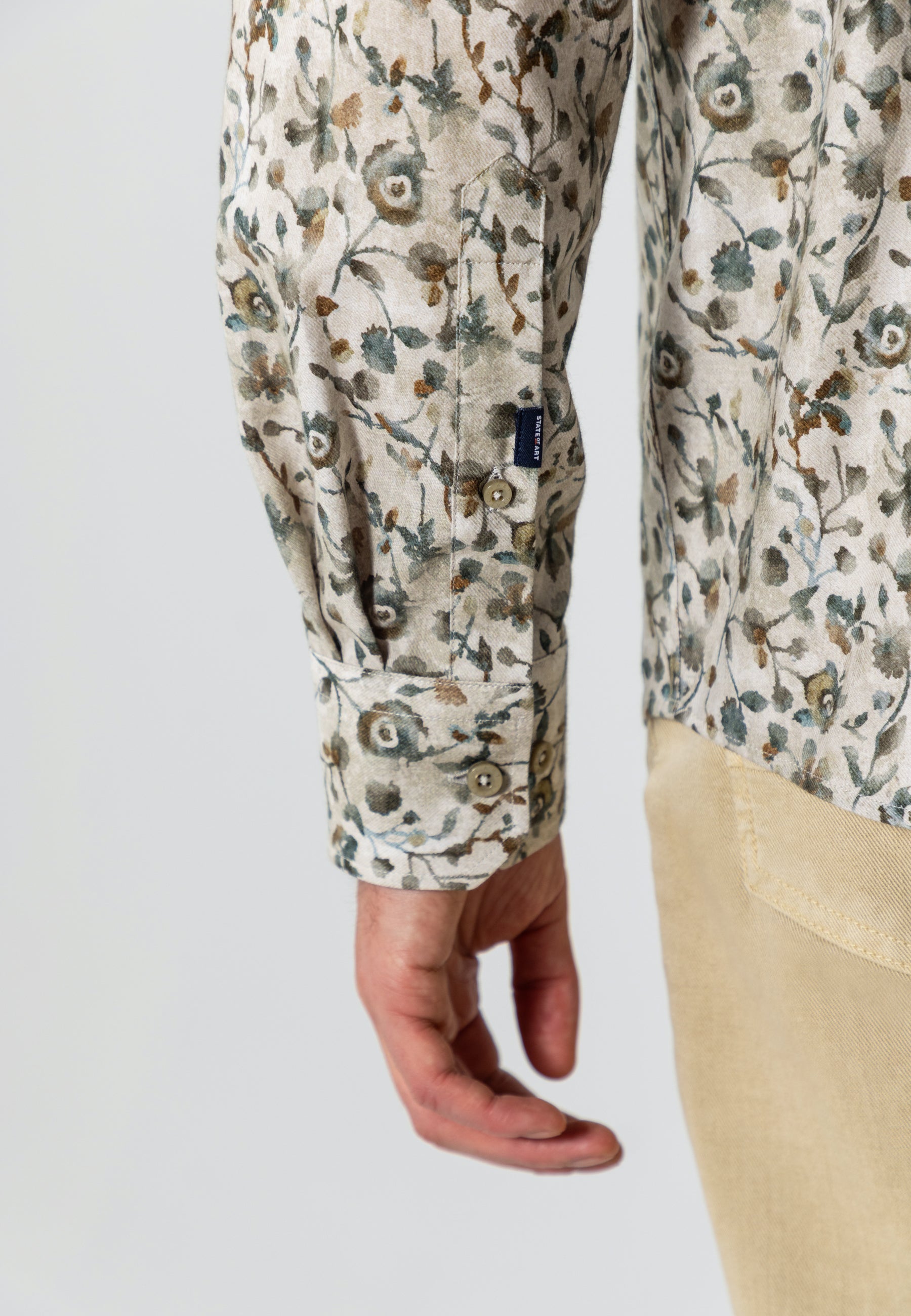 Chemise en twill de coton