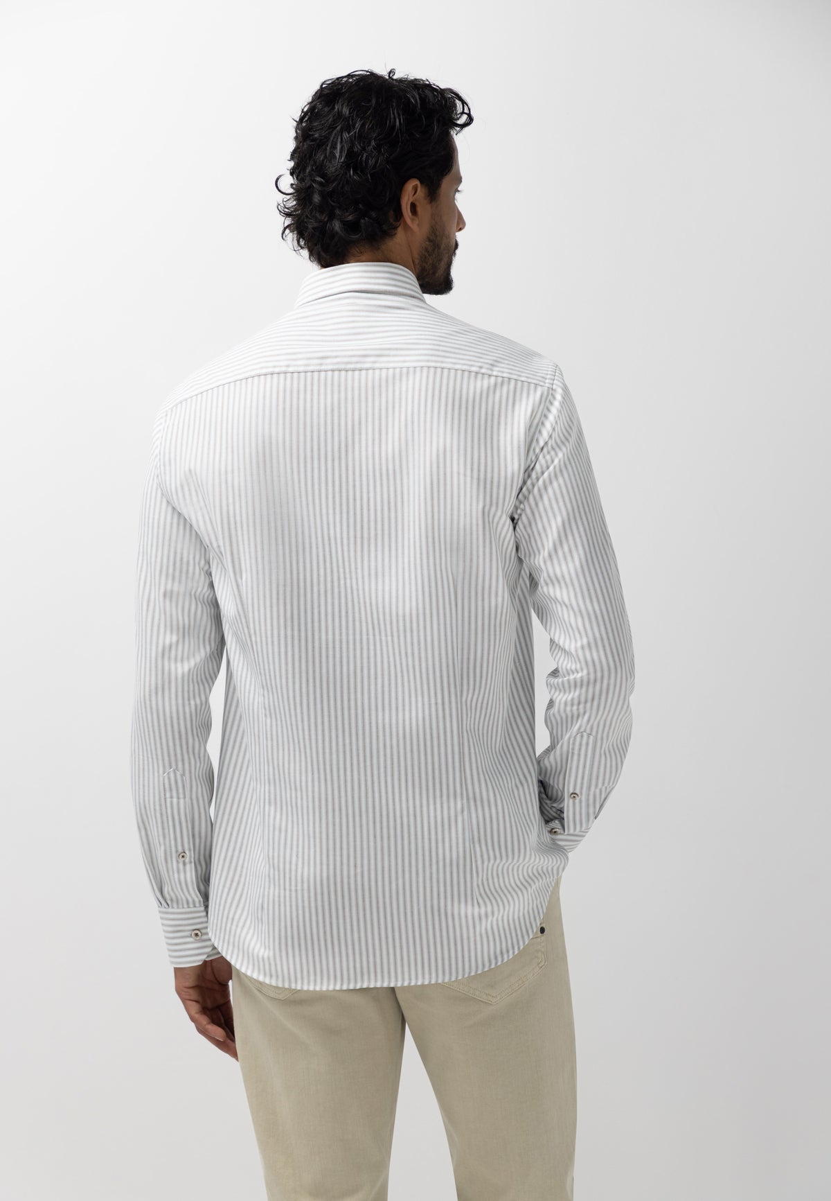 Chemise avec motif à rayures