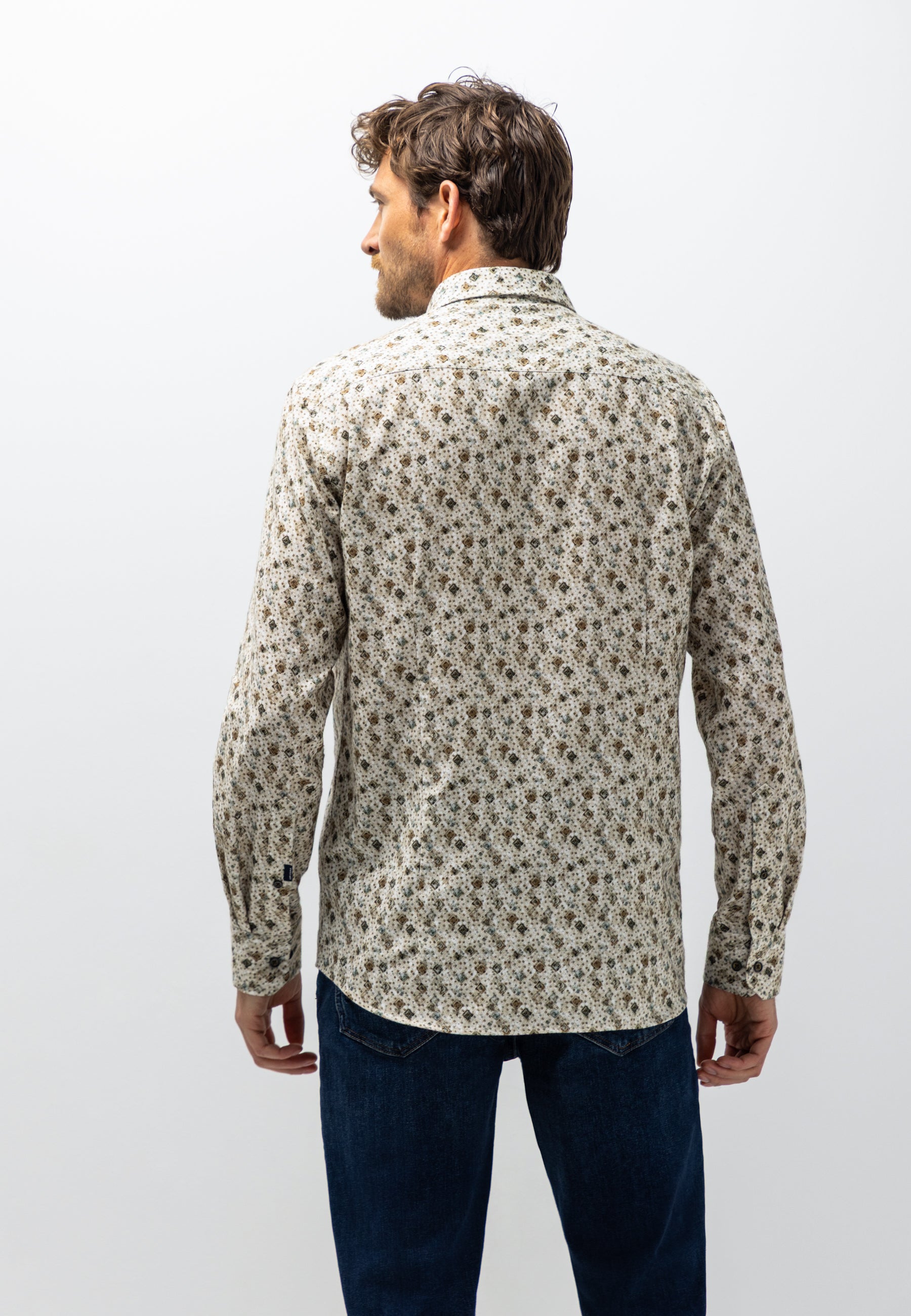 Chemise en flanelle sergée