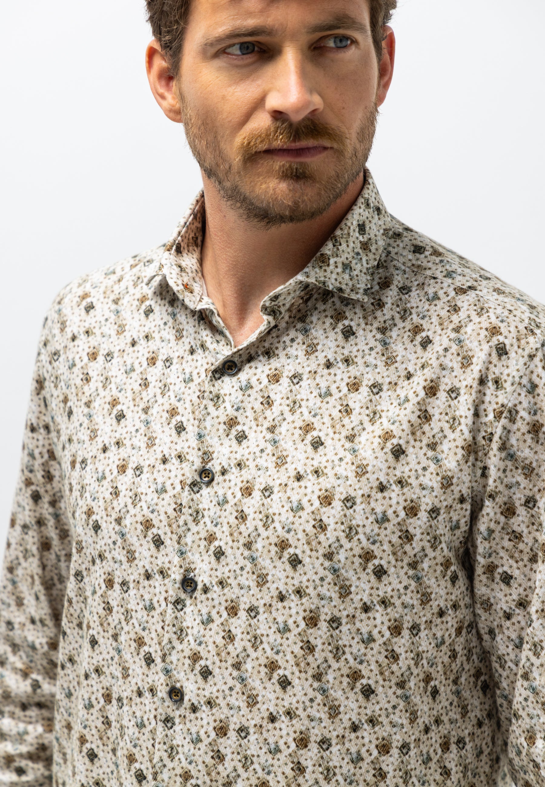 Chemise en flanelle sergée