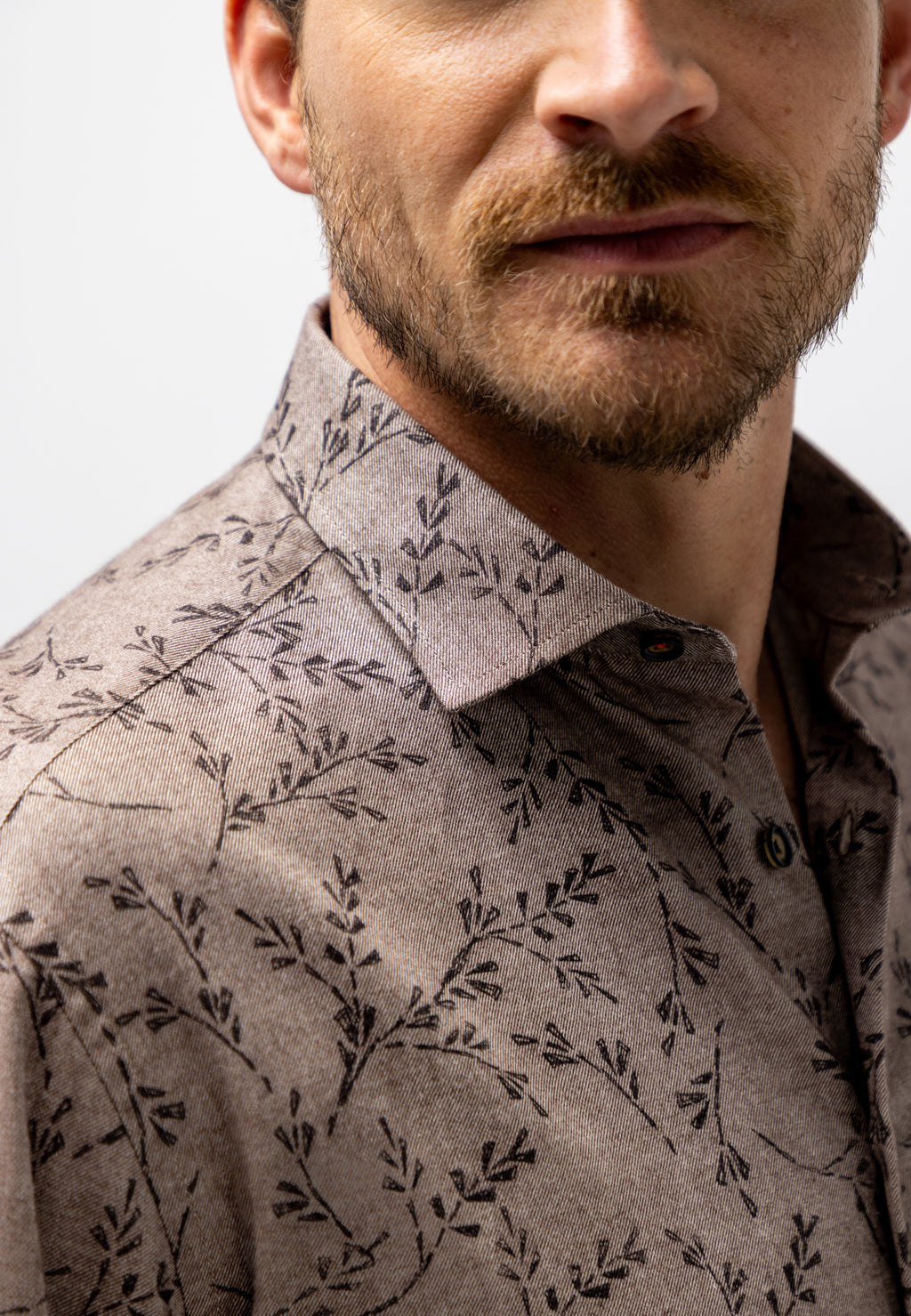 Chemise en sergé brossé