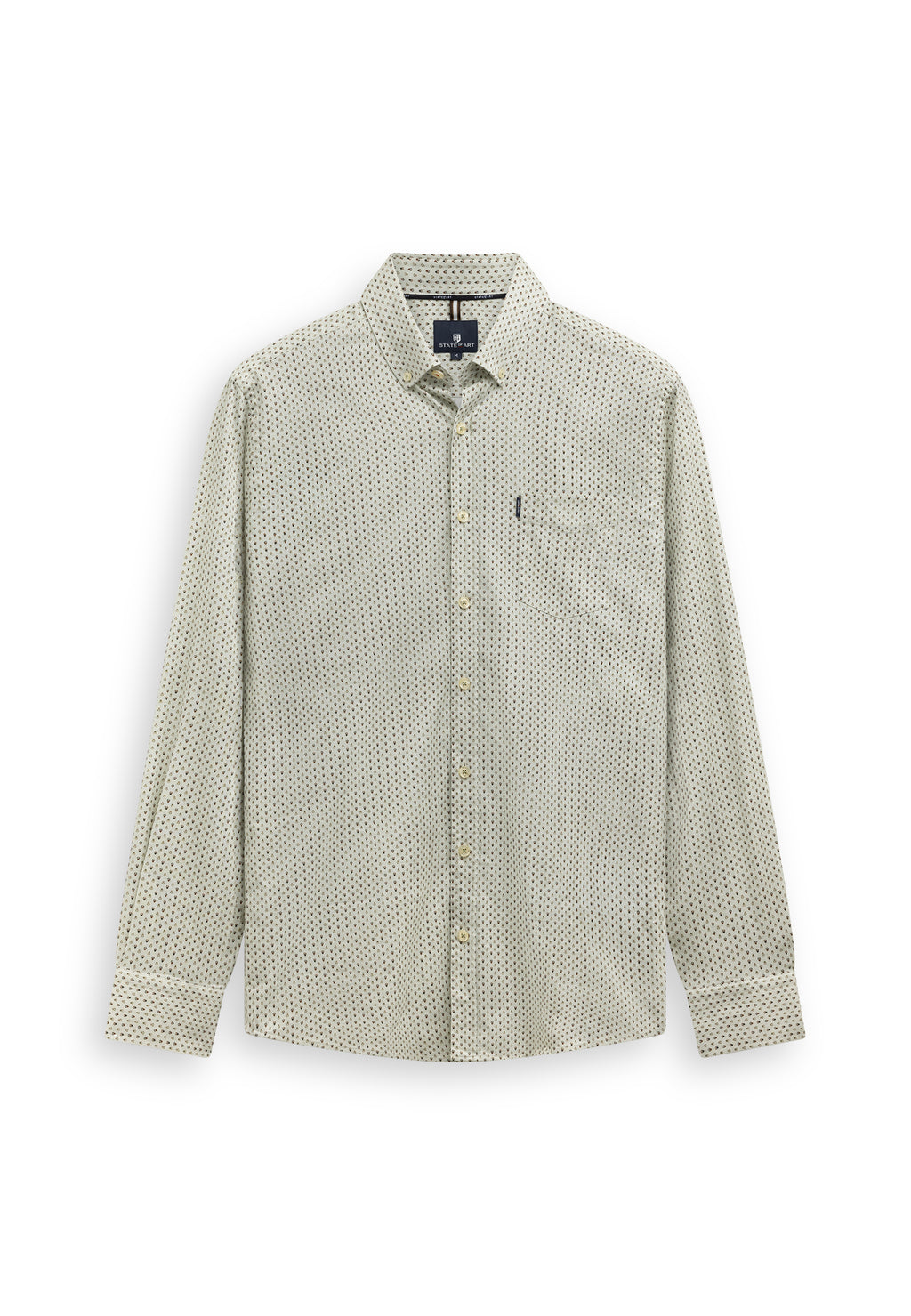 Chemise avec imprimé graphique intégral