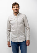 Chemise avec imprimé graphique intégral
