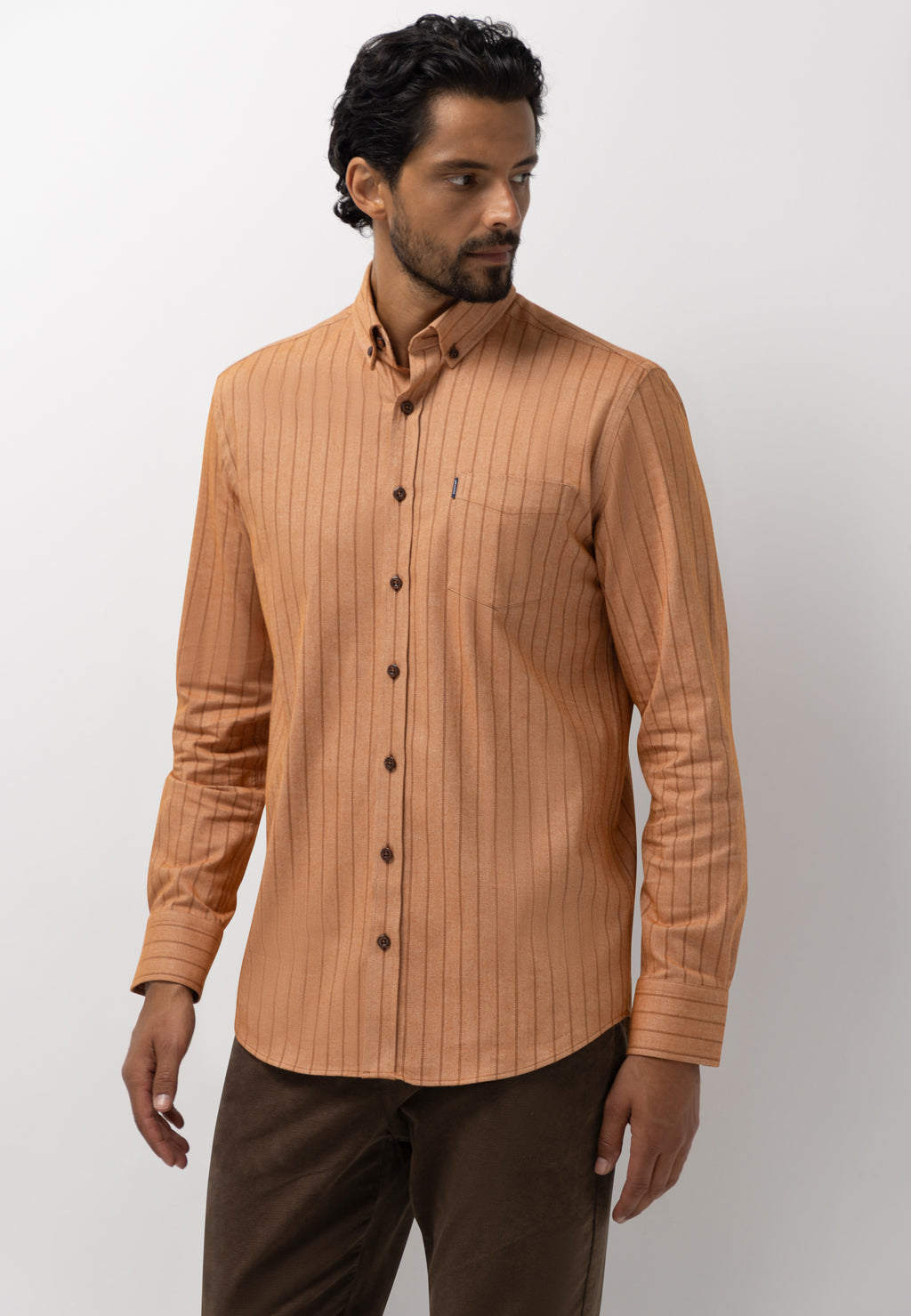 Chemise avec motif à rayures