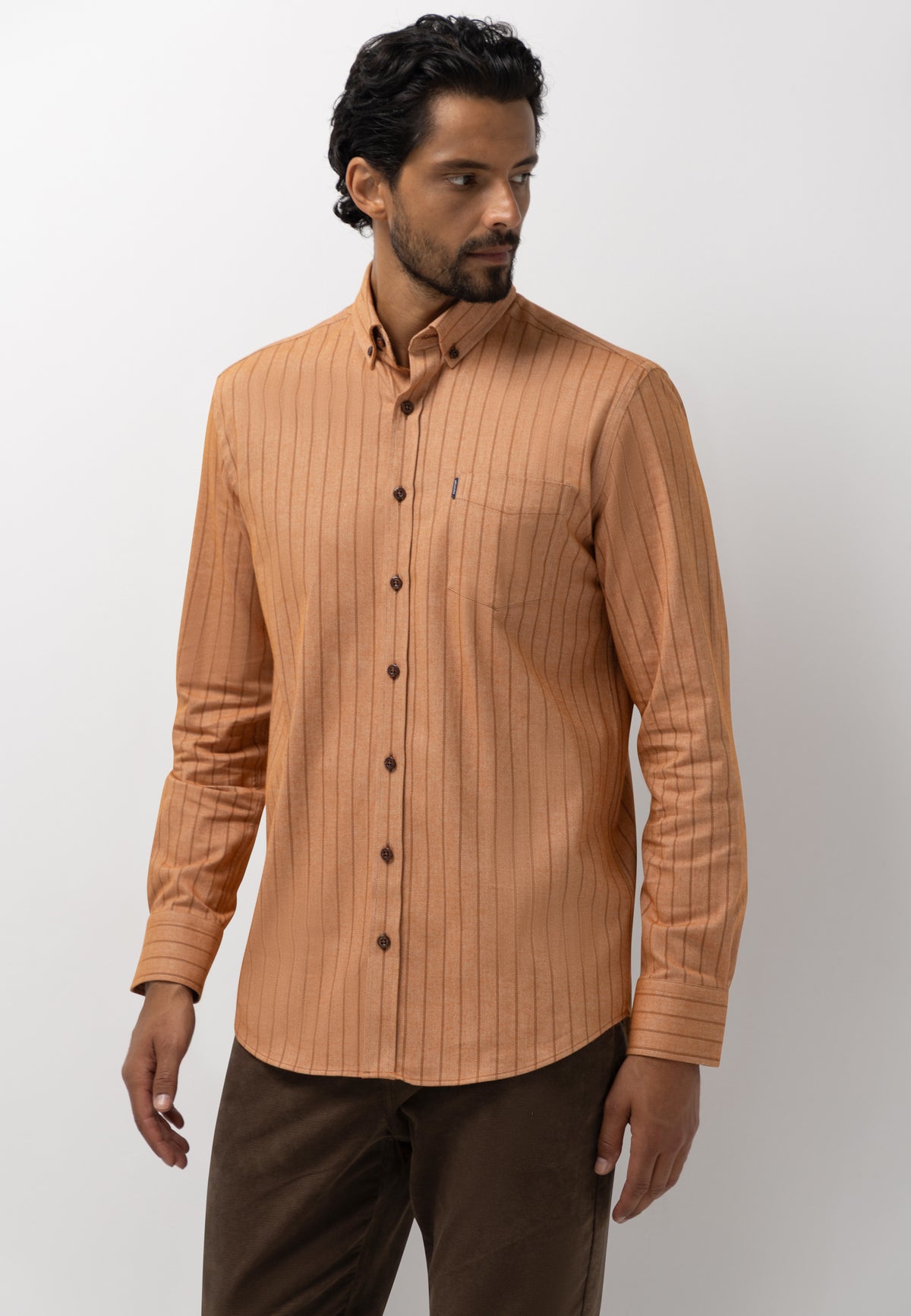Chemise avec motif à rayures