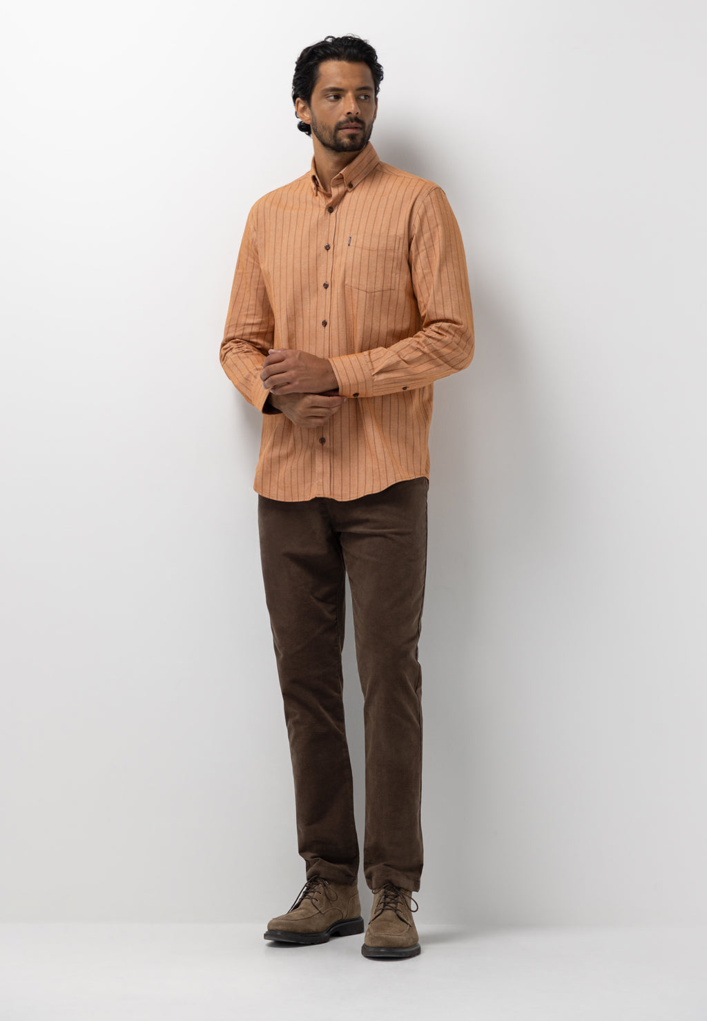 Chemise avec motif à rayures