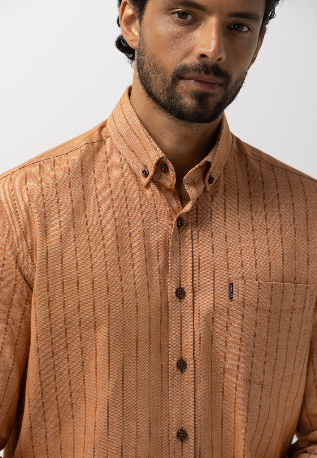Chemise avec motif à rayures