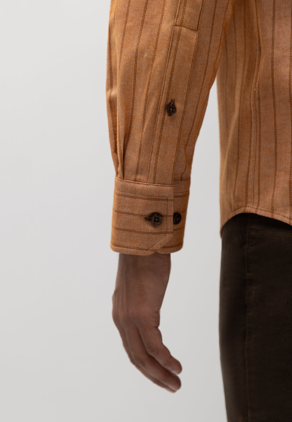 Chemise avec motif à rayures