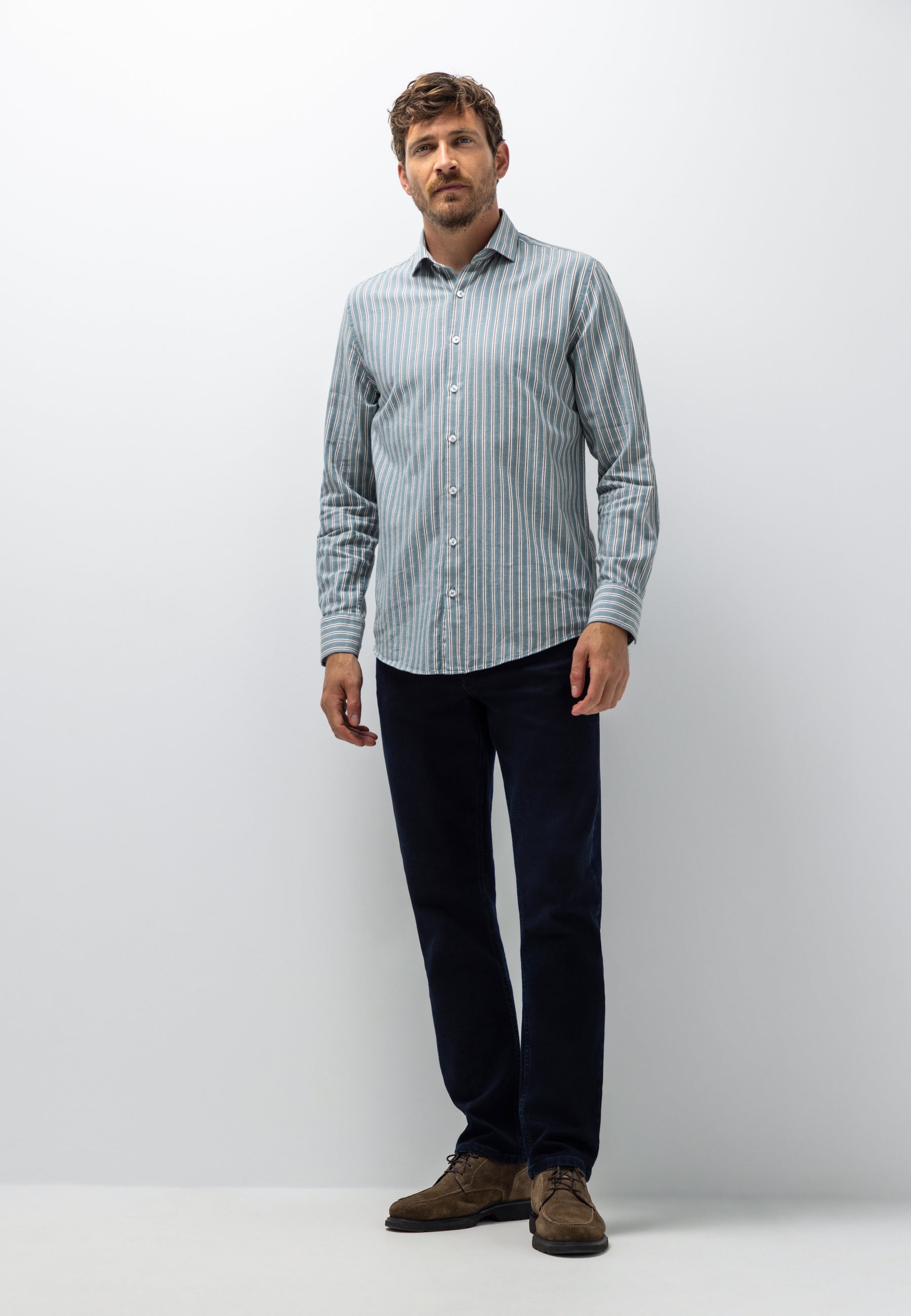 Chemise à motif rayé