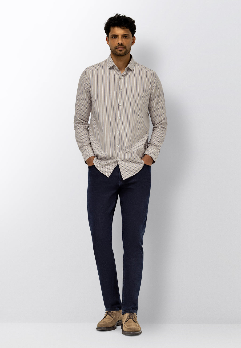 Chemise à motif rayé