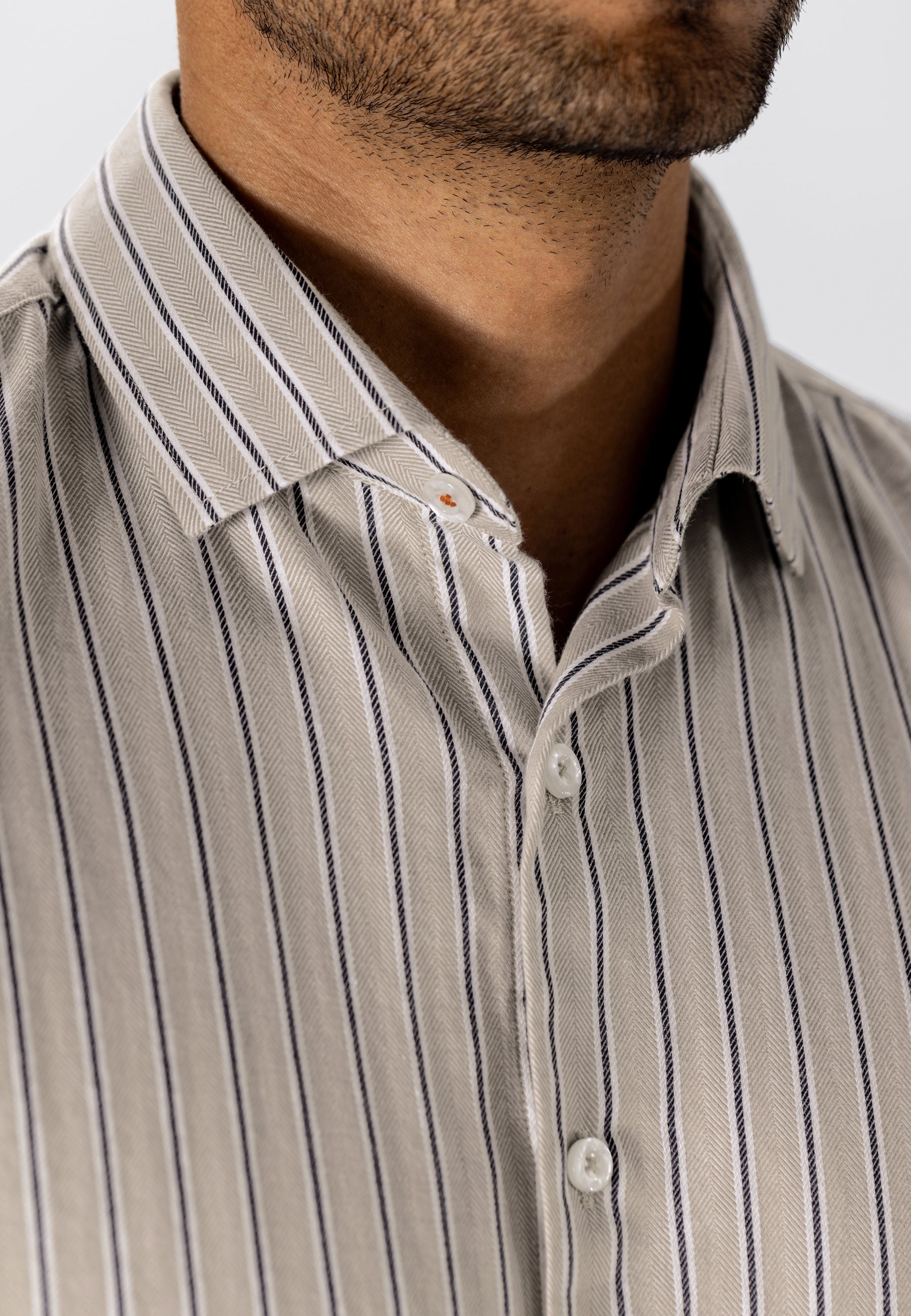 Chemise à motif rayé
