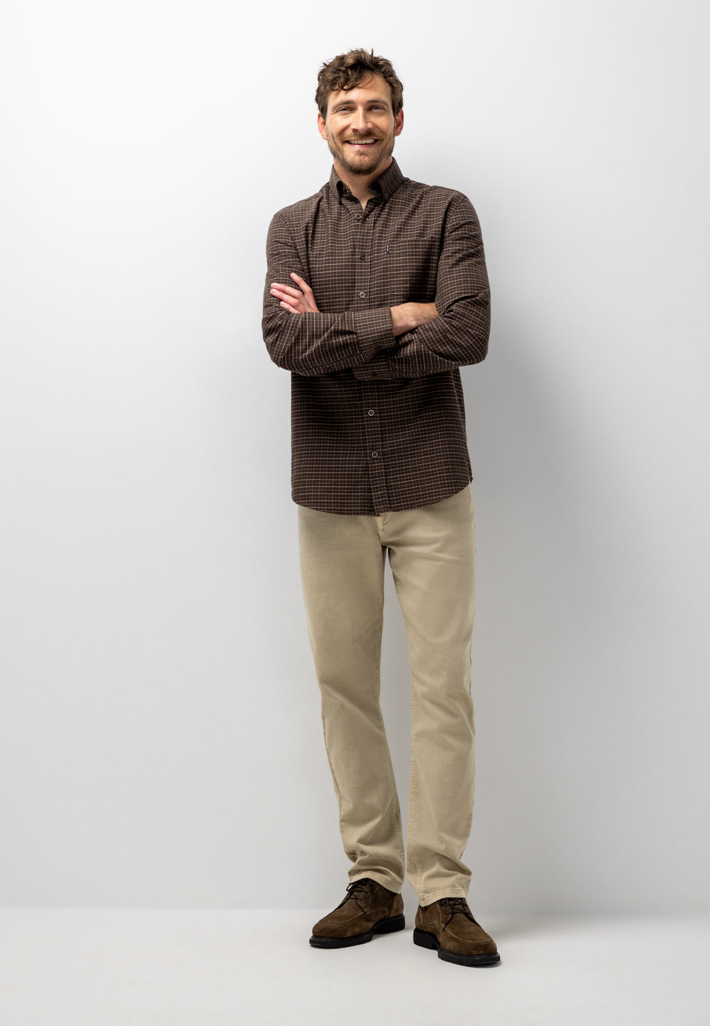 Chemise en flanelle à carreaux