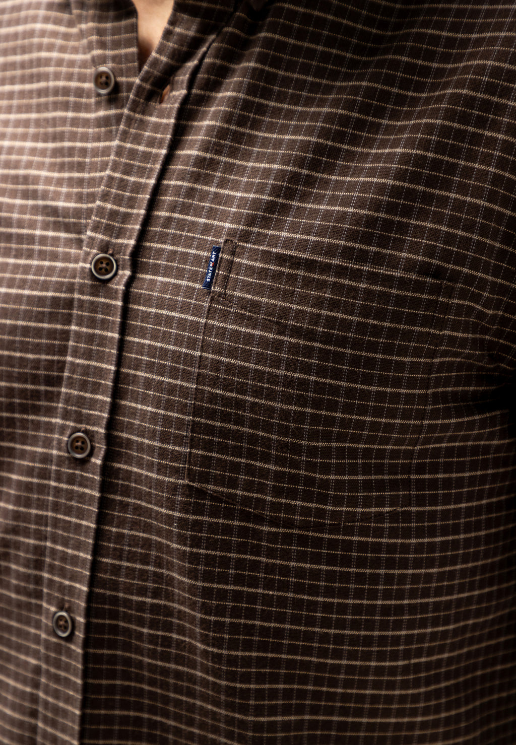Chemise en flanelle à carreaux