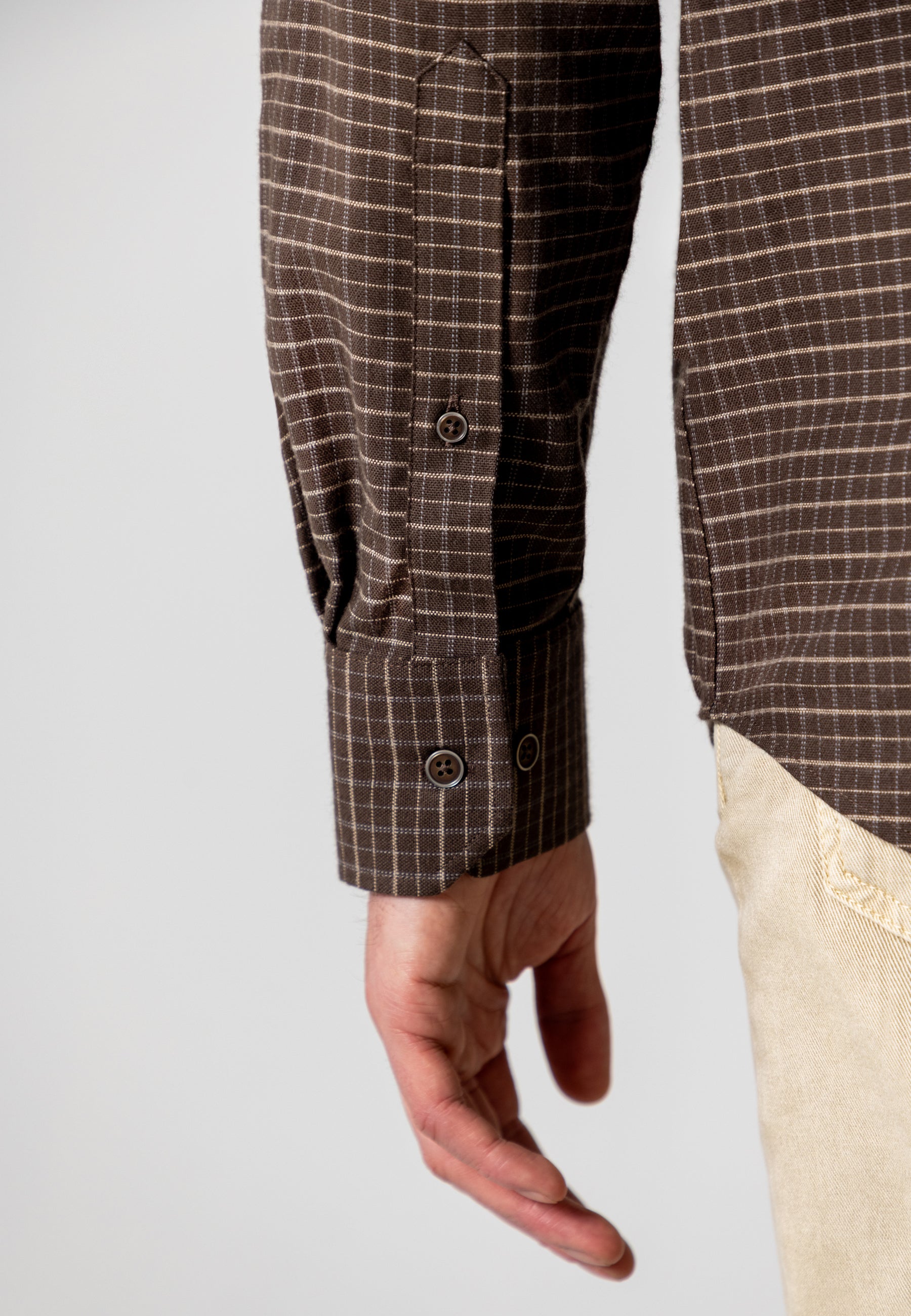 Chemise en flanelle à carreaux