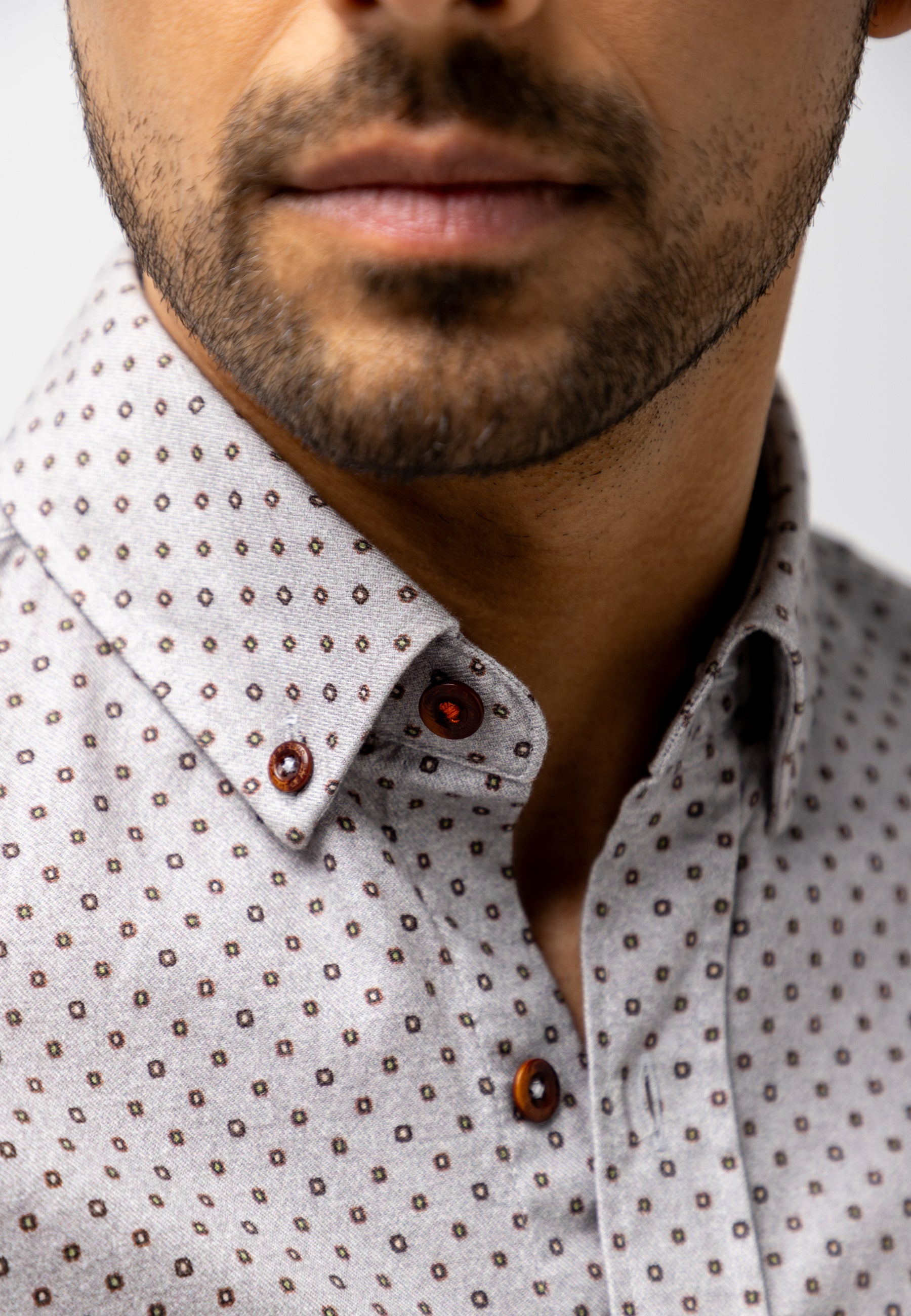Chemise en flanelle à imprimé graphique