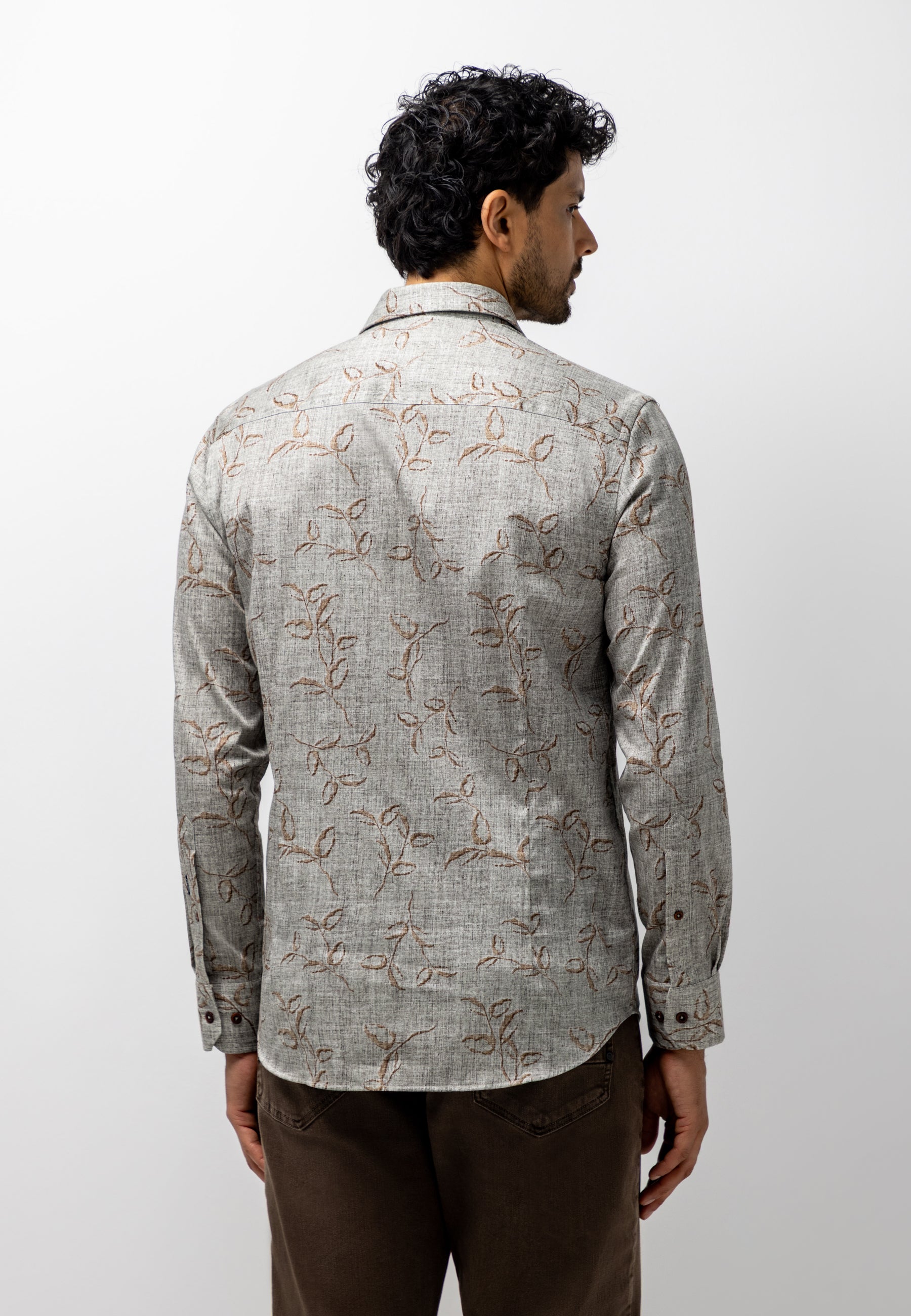 Chemise extensible en coton biologique