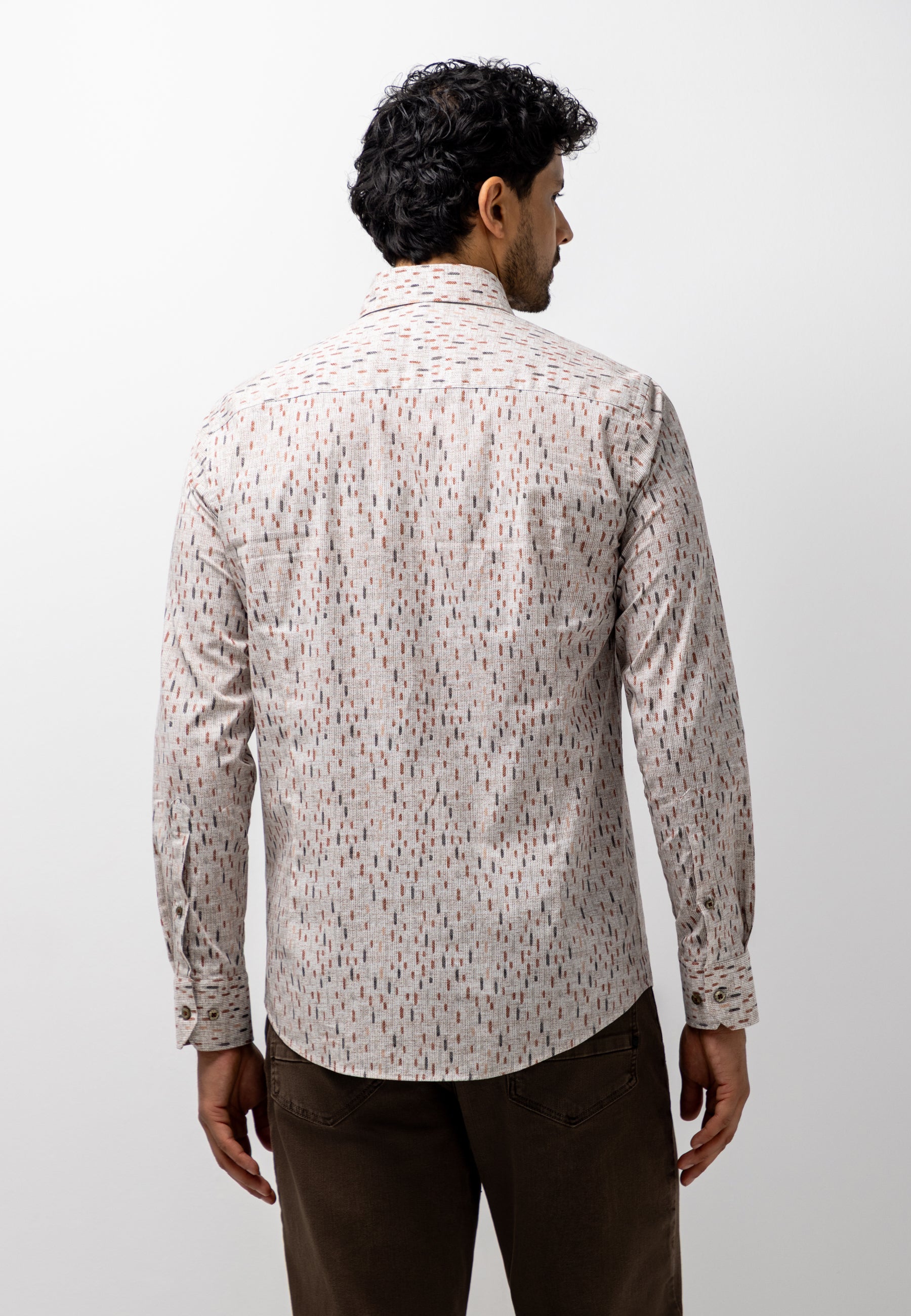 Chemise en popeline avec poche poitrine