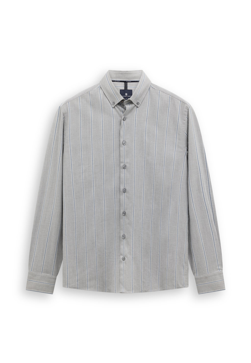 Chemise rayée en coton bio