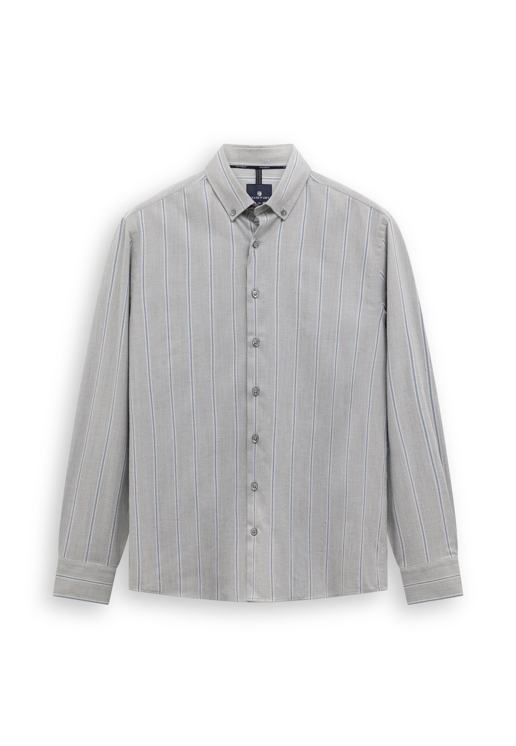 Chemise rayée en coton bio
