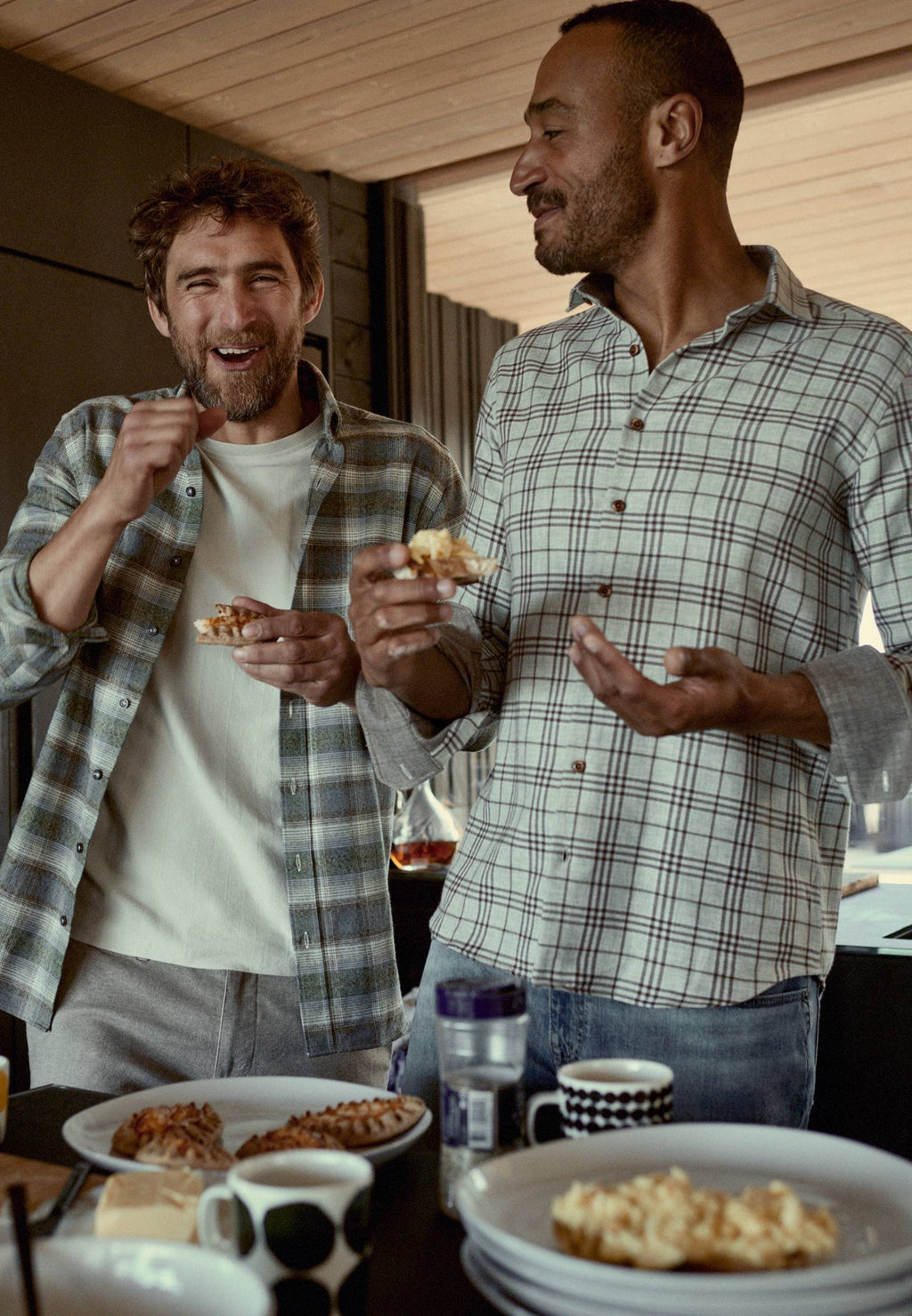Chemise à carreaux