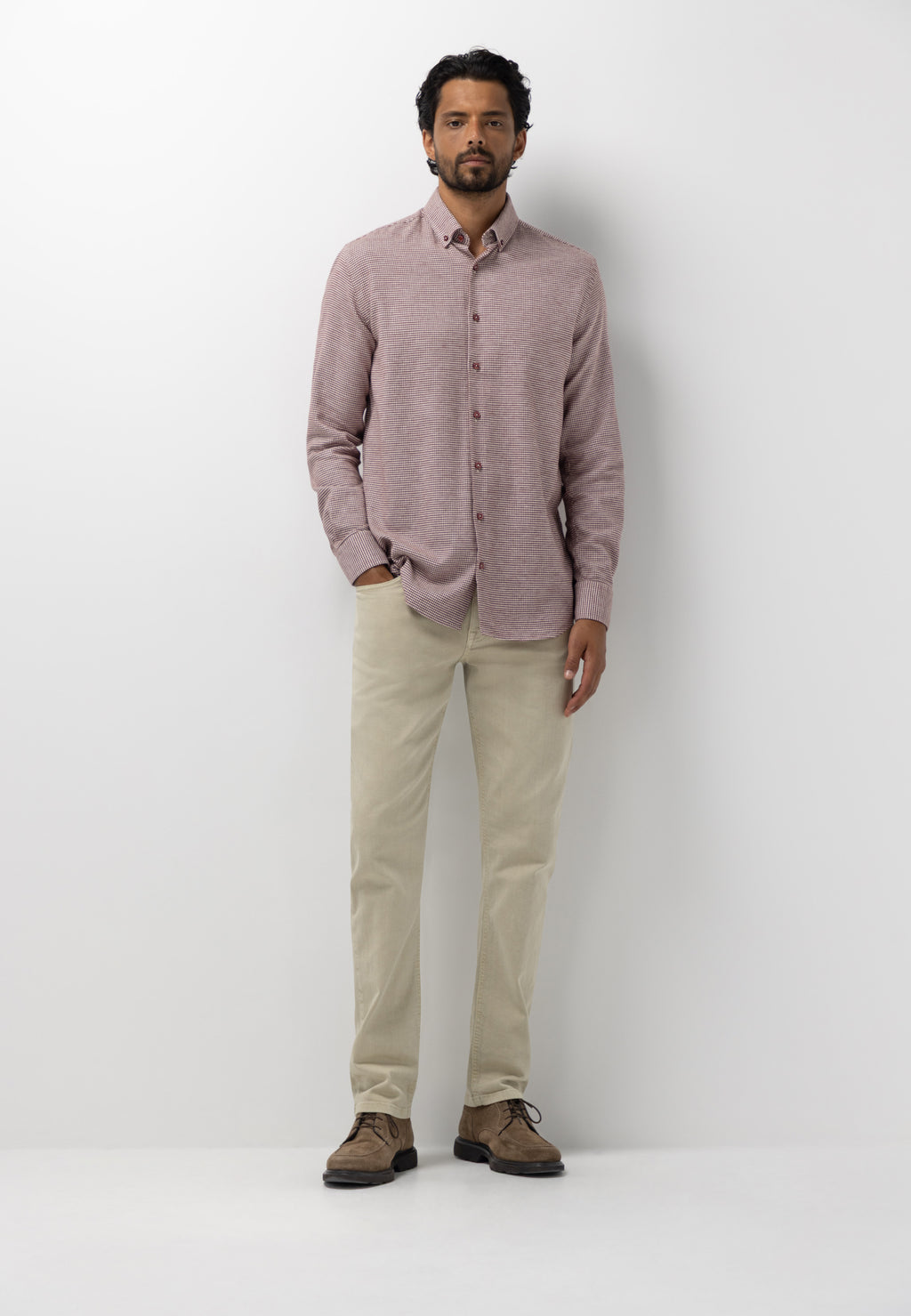 Chemise à carreaux