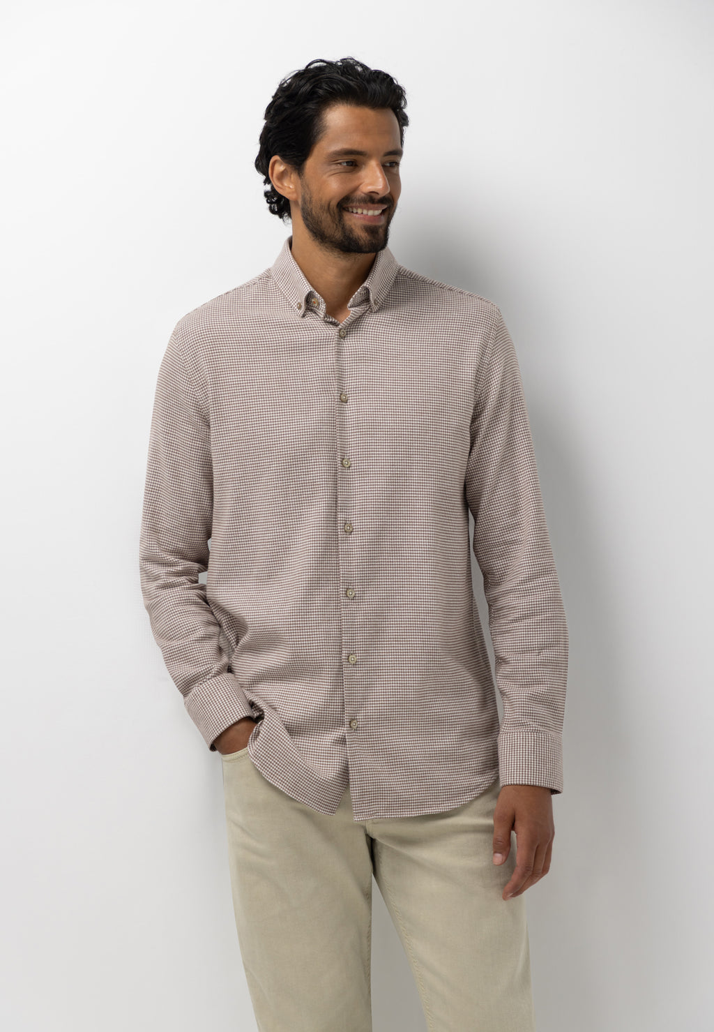 Chemise à carreaux