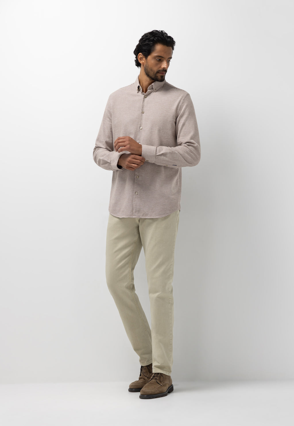 Chemise à carreaux
