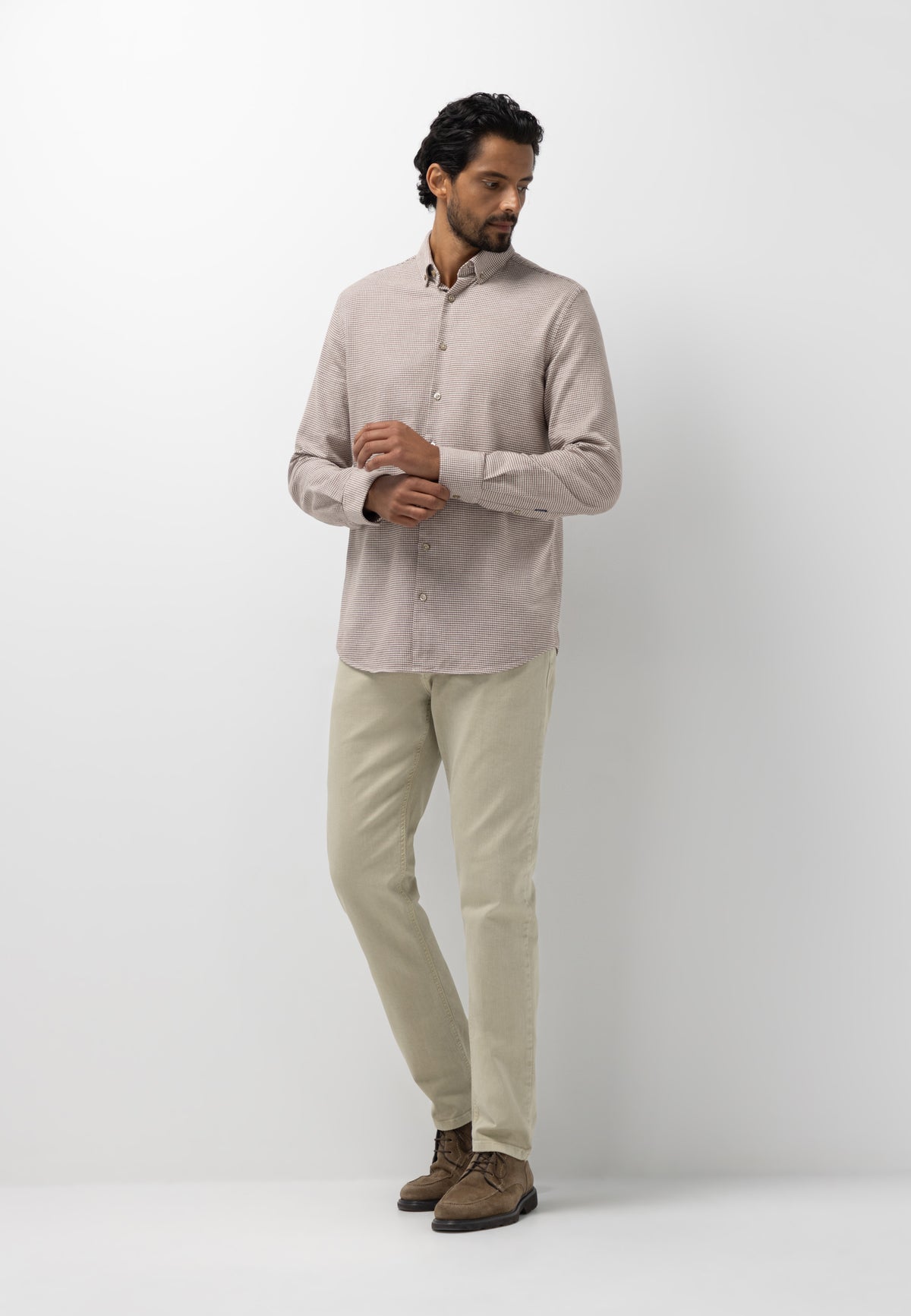 Chemise à carreaux