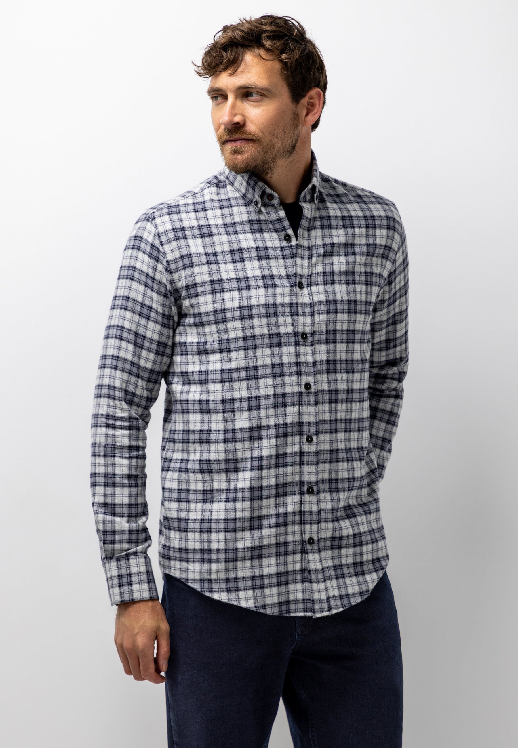 Chemise en flanelle de coton