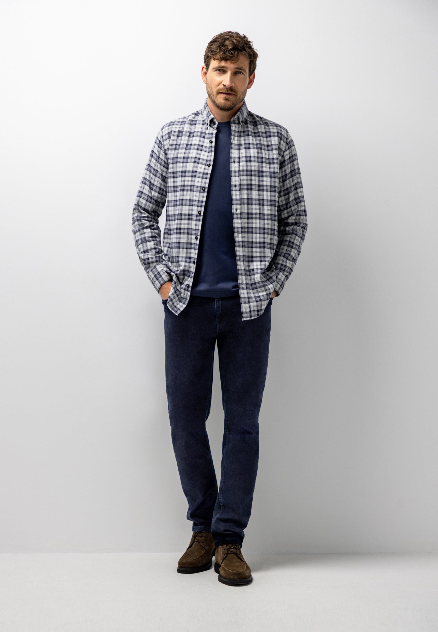 Chemise en flanelle de coton