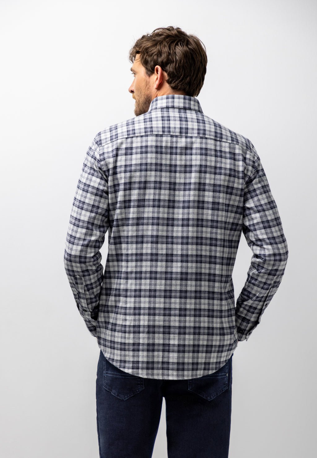 Chemise en flanelle de coton