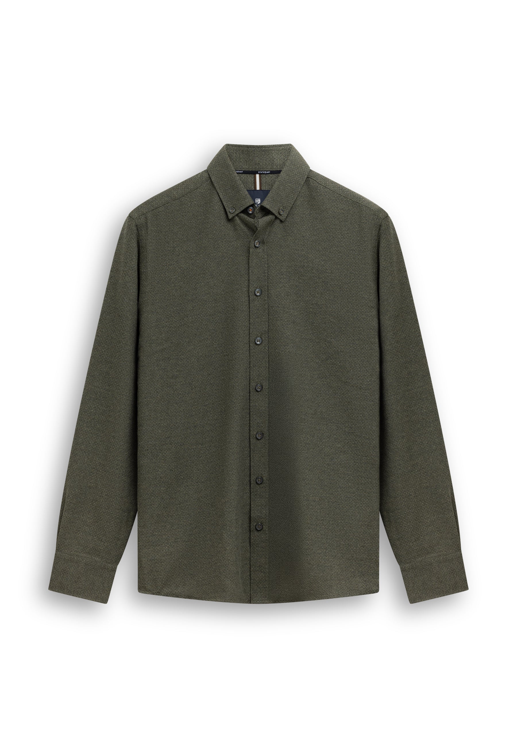 Chemise à col boutonné